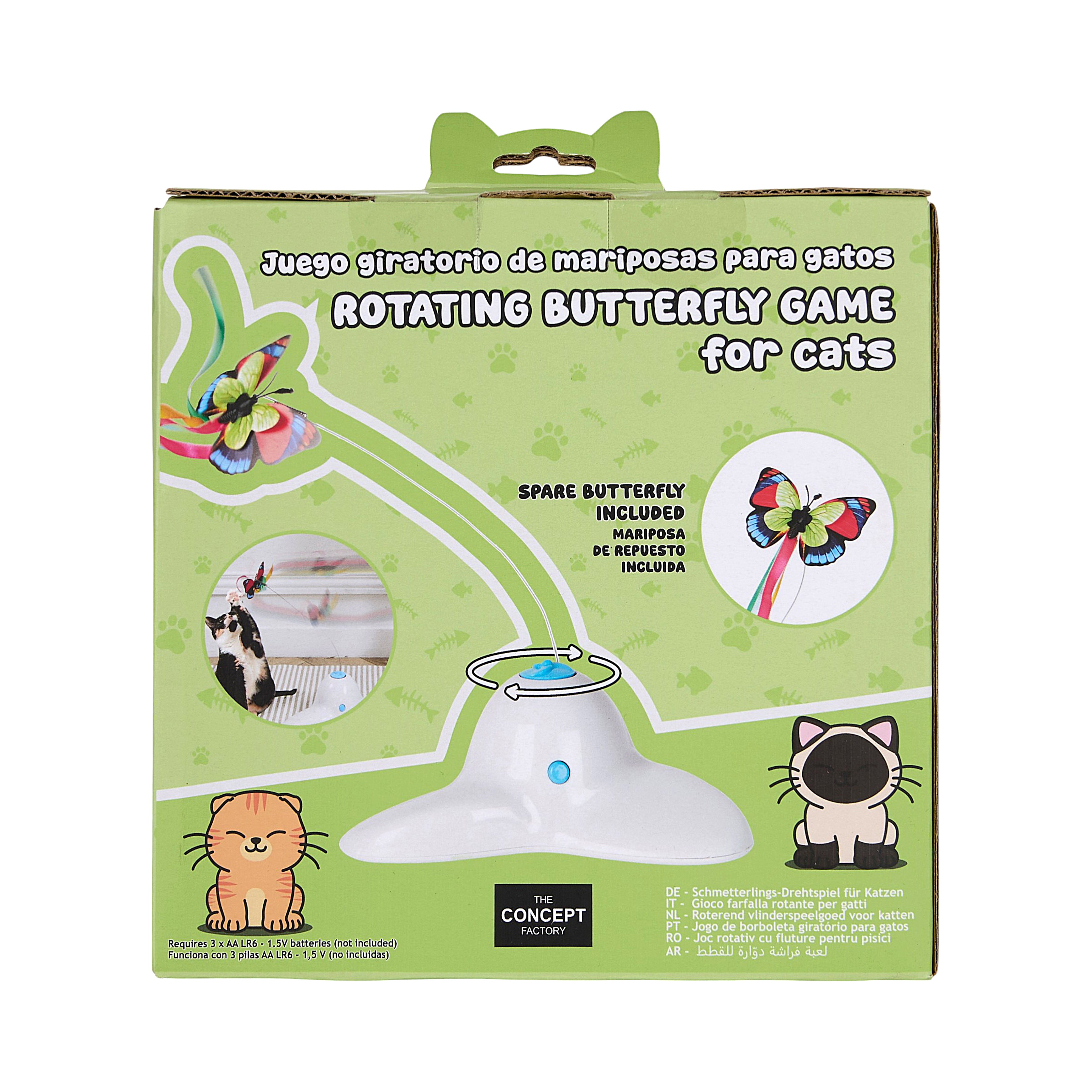 JEU PAPILLON INTERACTIF POUR CHAT