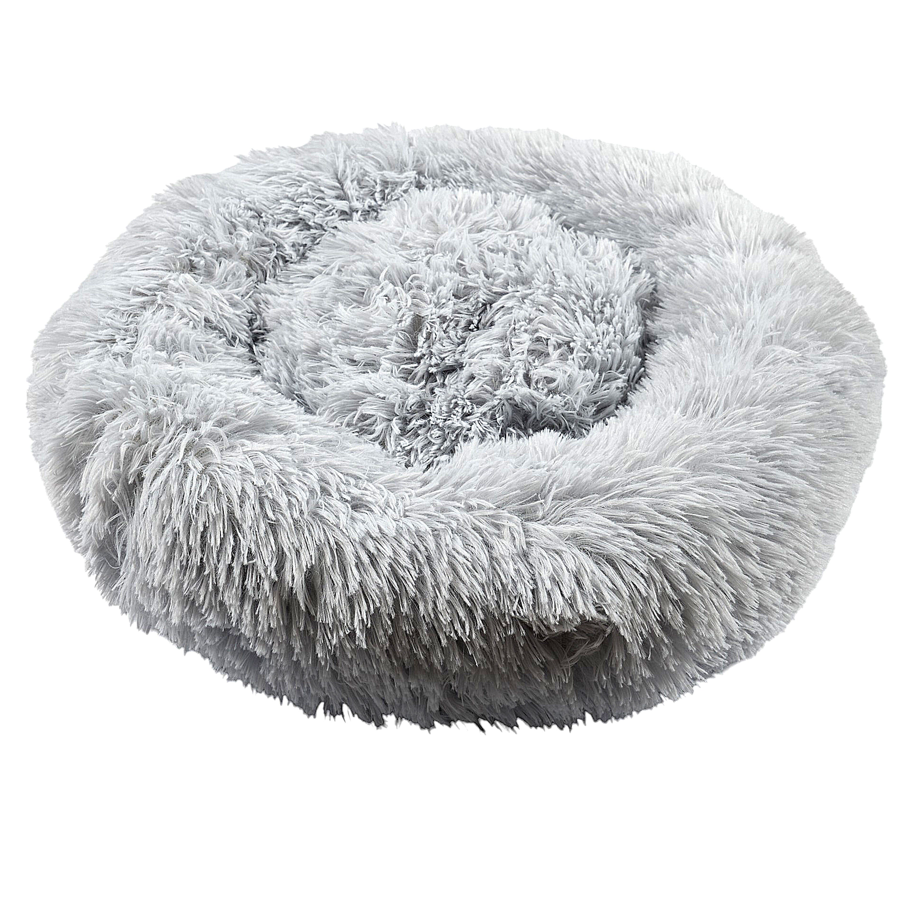 COUSSIN LIT ANIMAUX GRIS 50CM