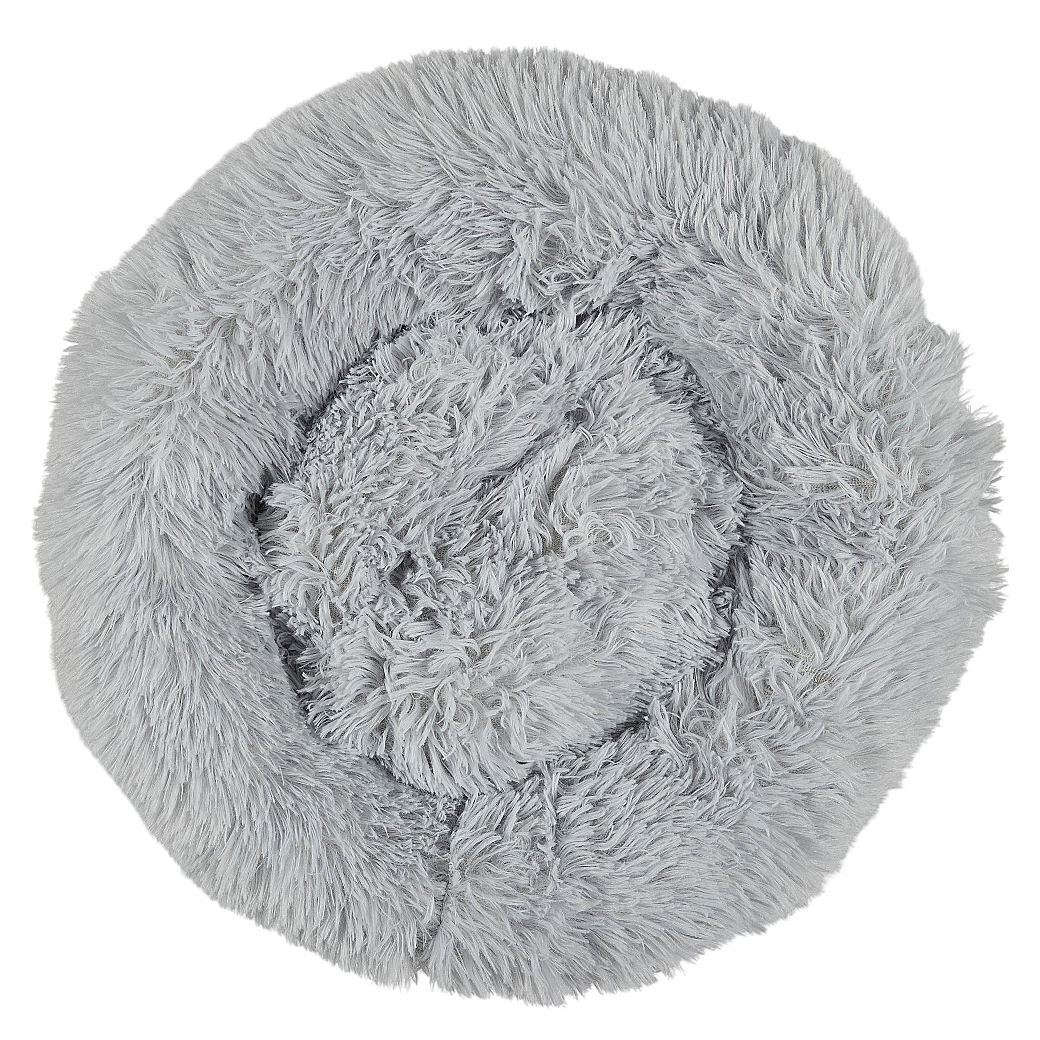 COUSSIN LIT ANIMAUX GRIS 50CM