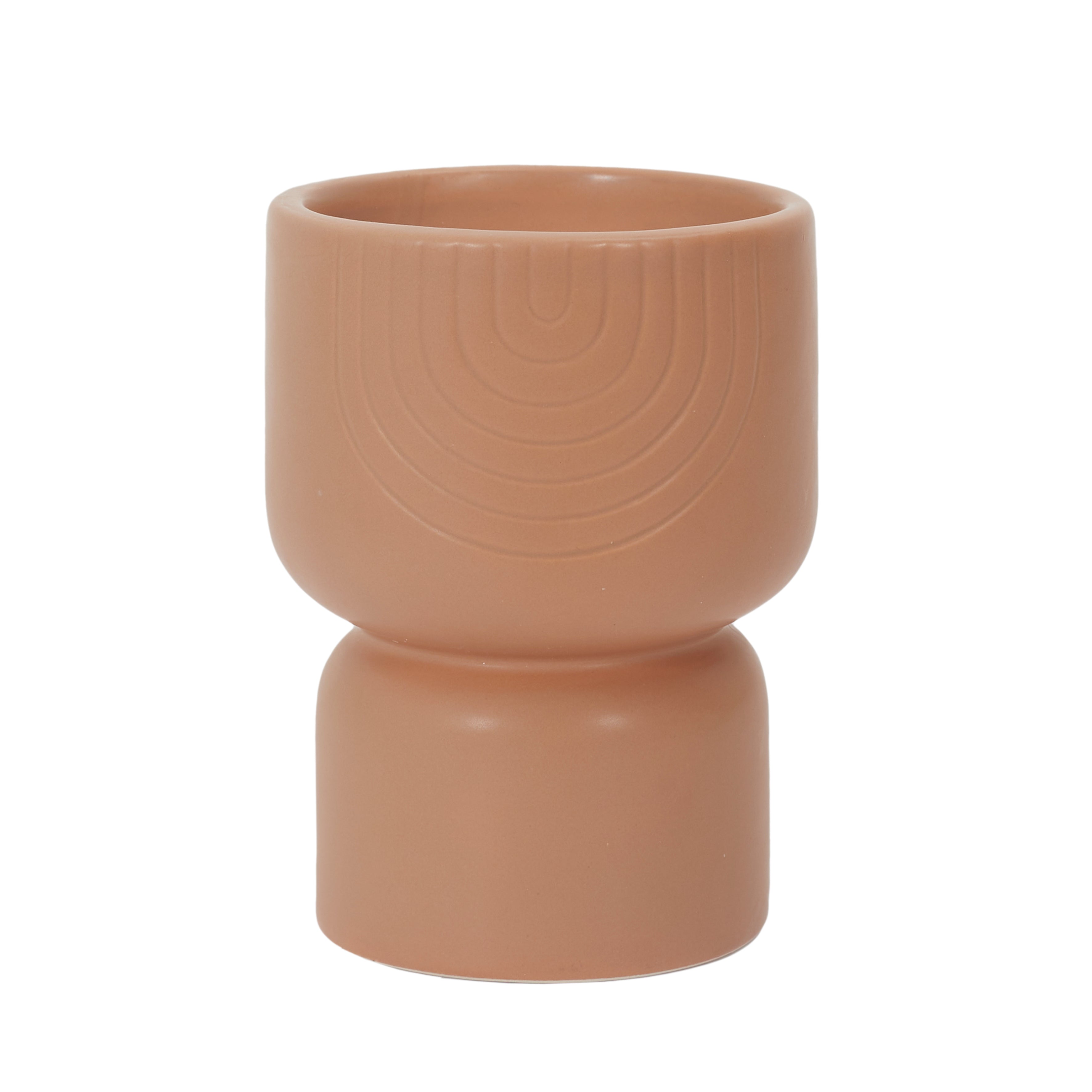 LOT DE 3 BOUGIES CERAMIQUE SAHANA