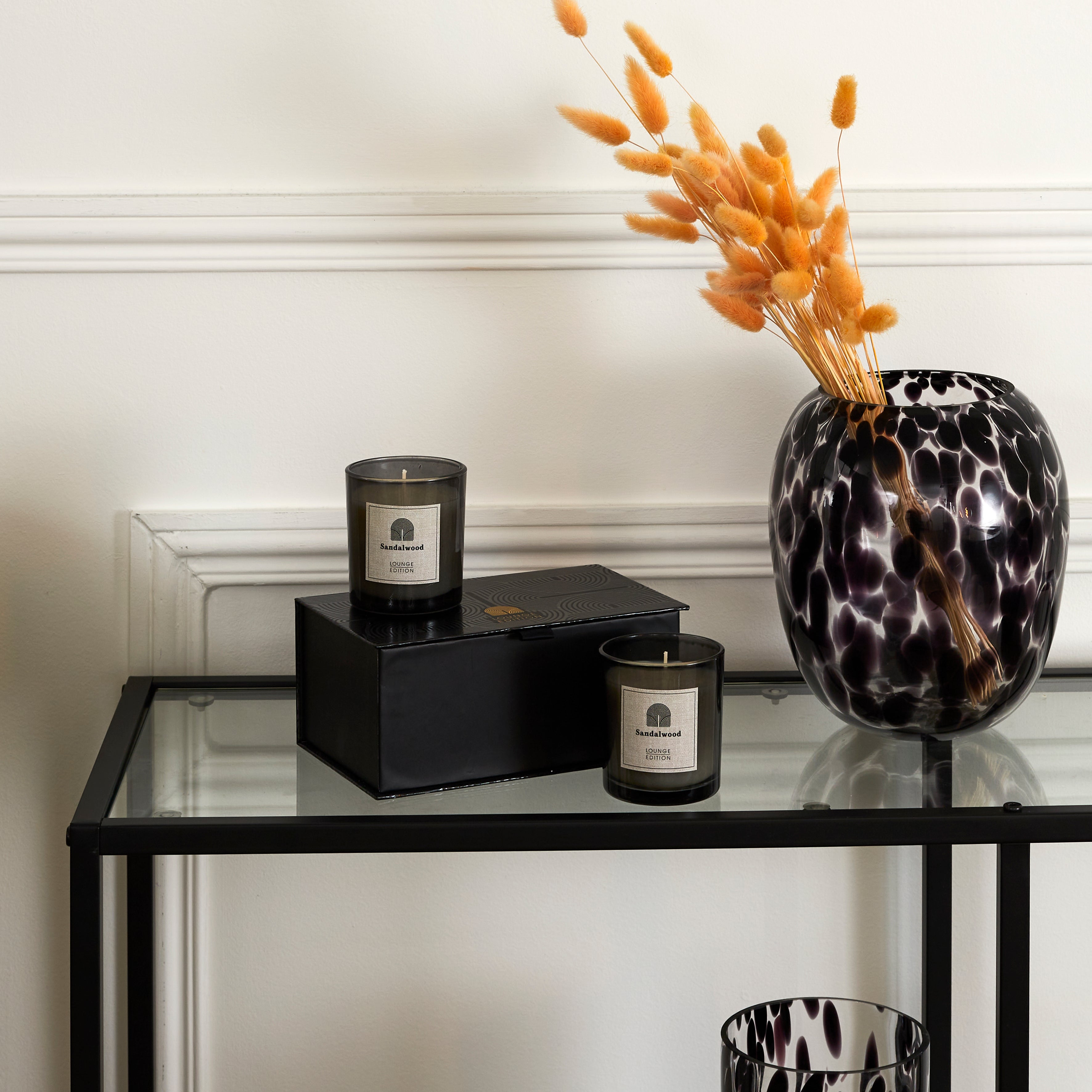 BOUGIE PARFUMEE X2 COFFRET LOUNGE