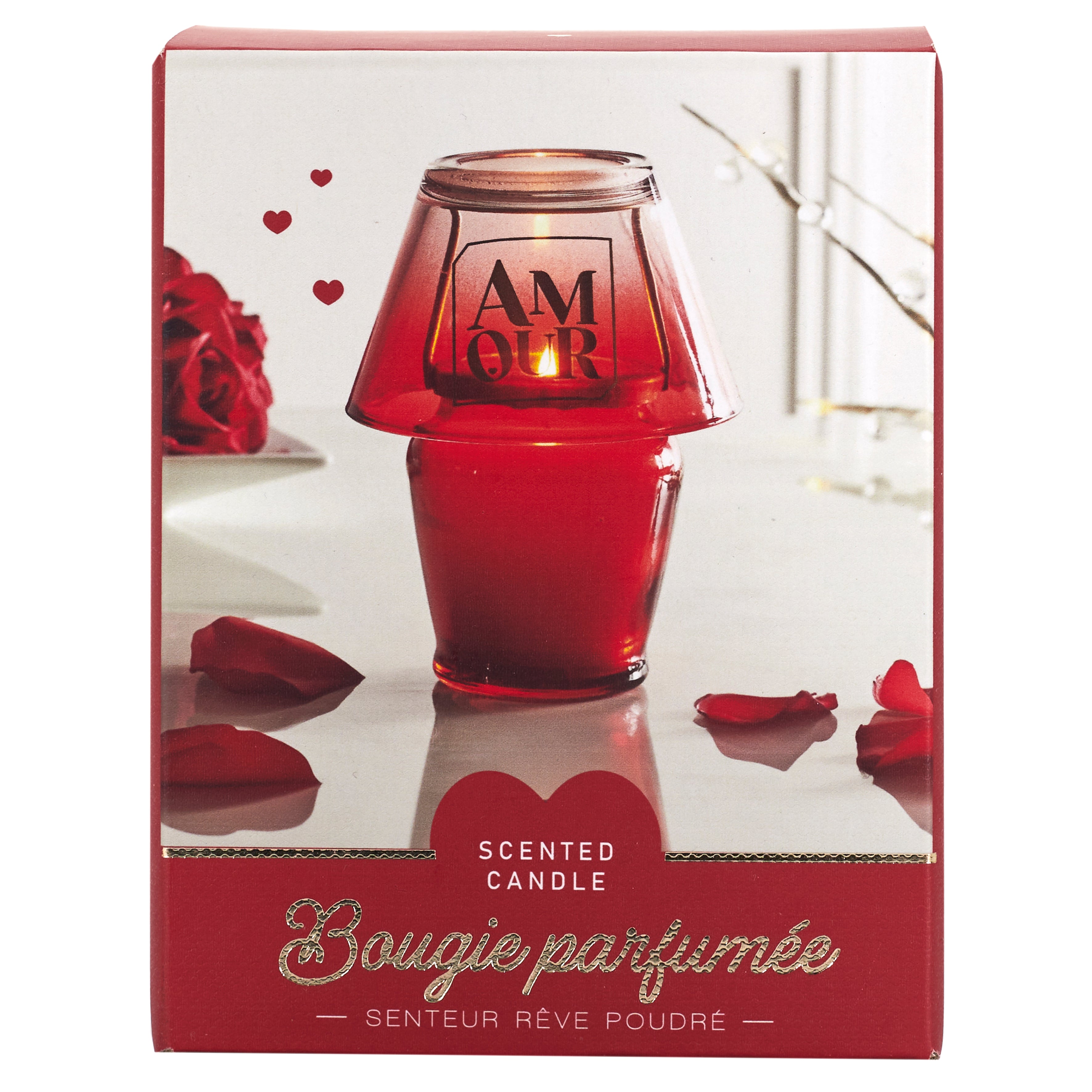BOUGIE PARFUMEE LAMPE AMOUR