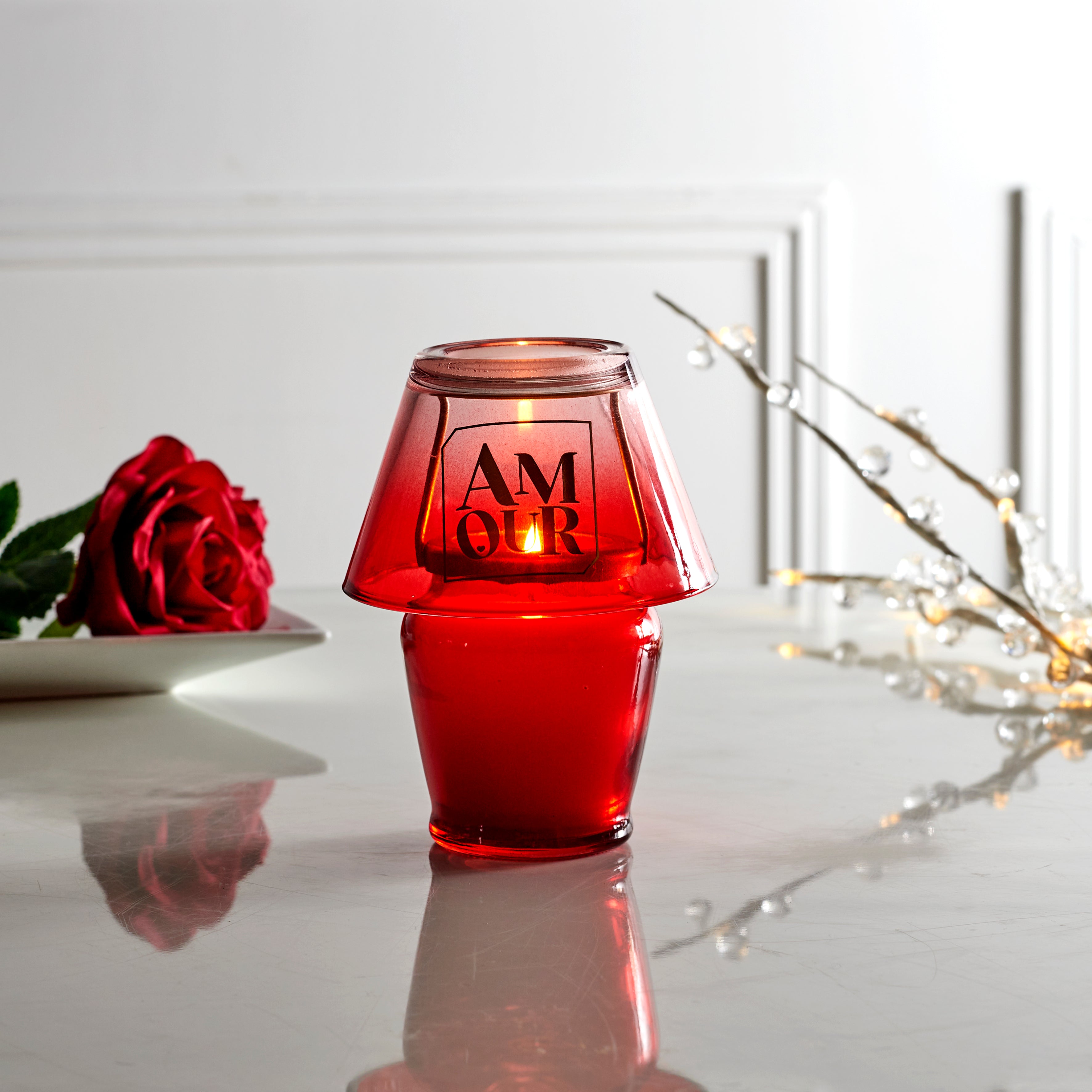 BOUGIE PARFUMEE LAMPE AMOUR