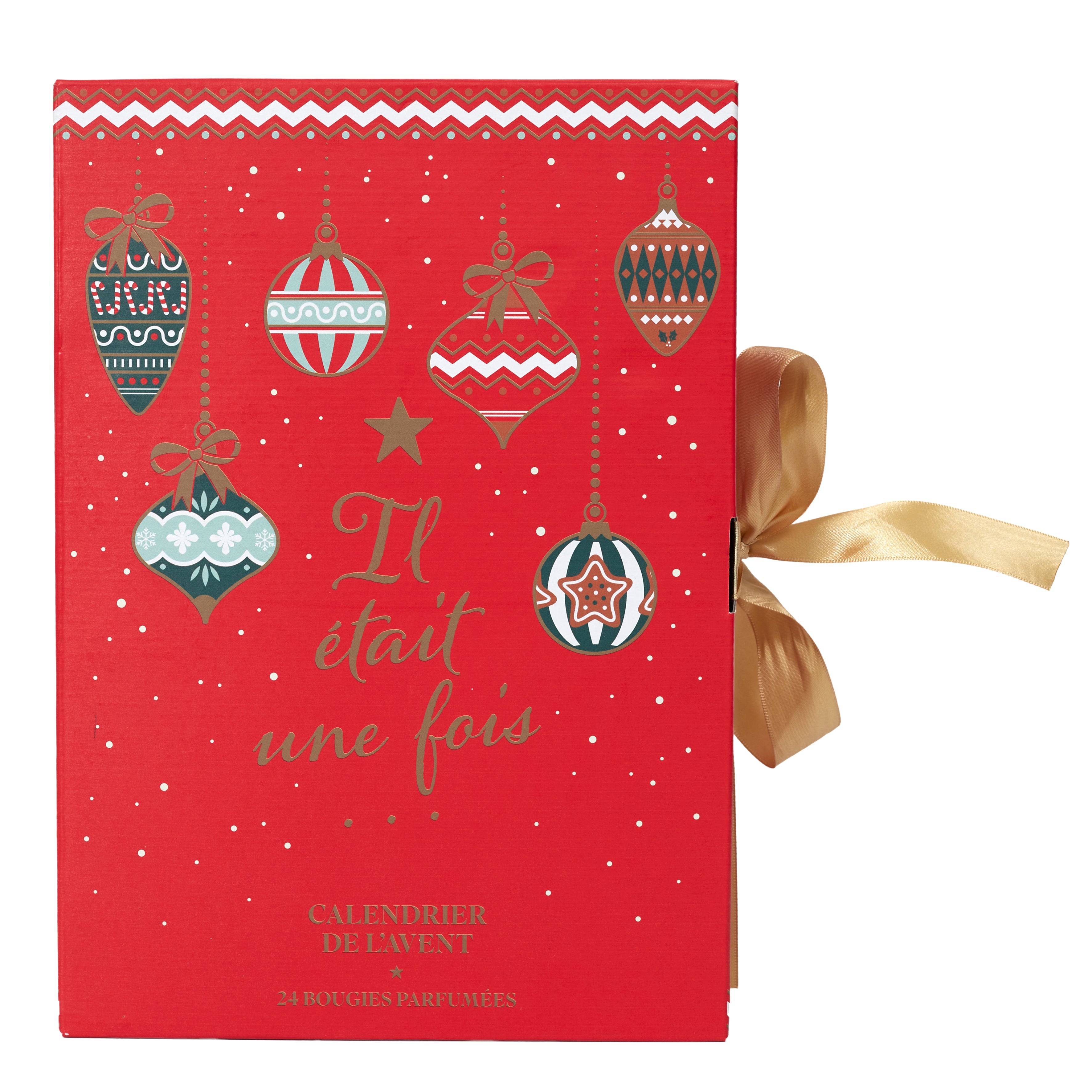 BOUGIE PARFUMEE X24 CALENDRIER AVENT NOEL TRADI