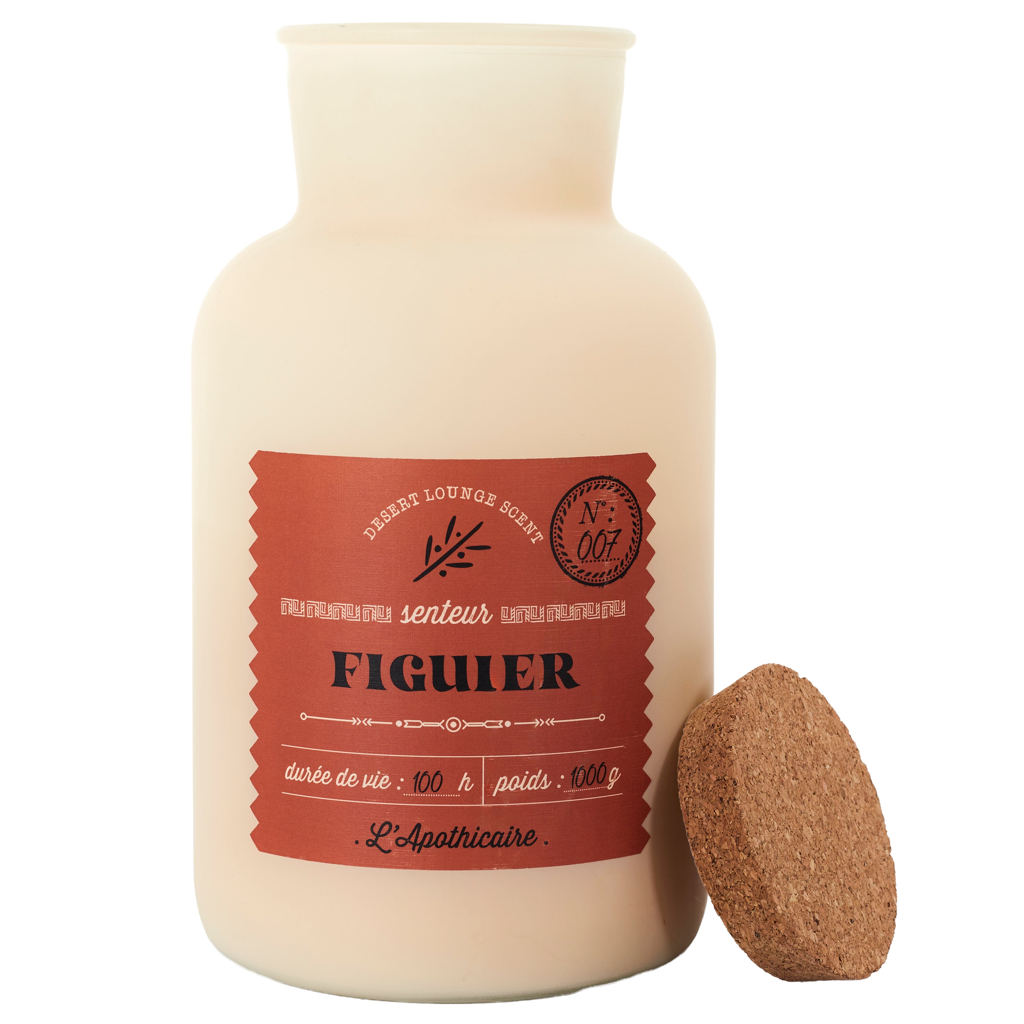 BOUGIE PARFUMEE FIGUE DESERT H27CM