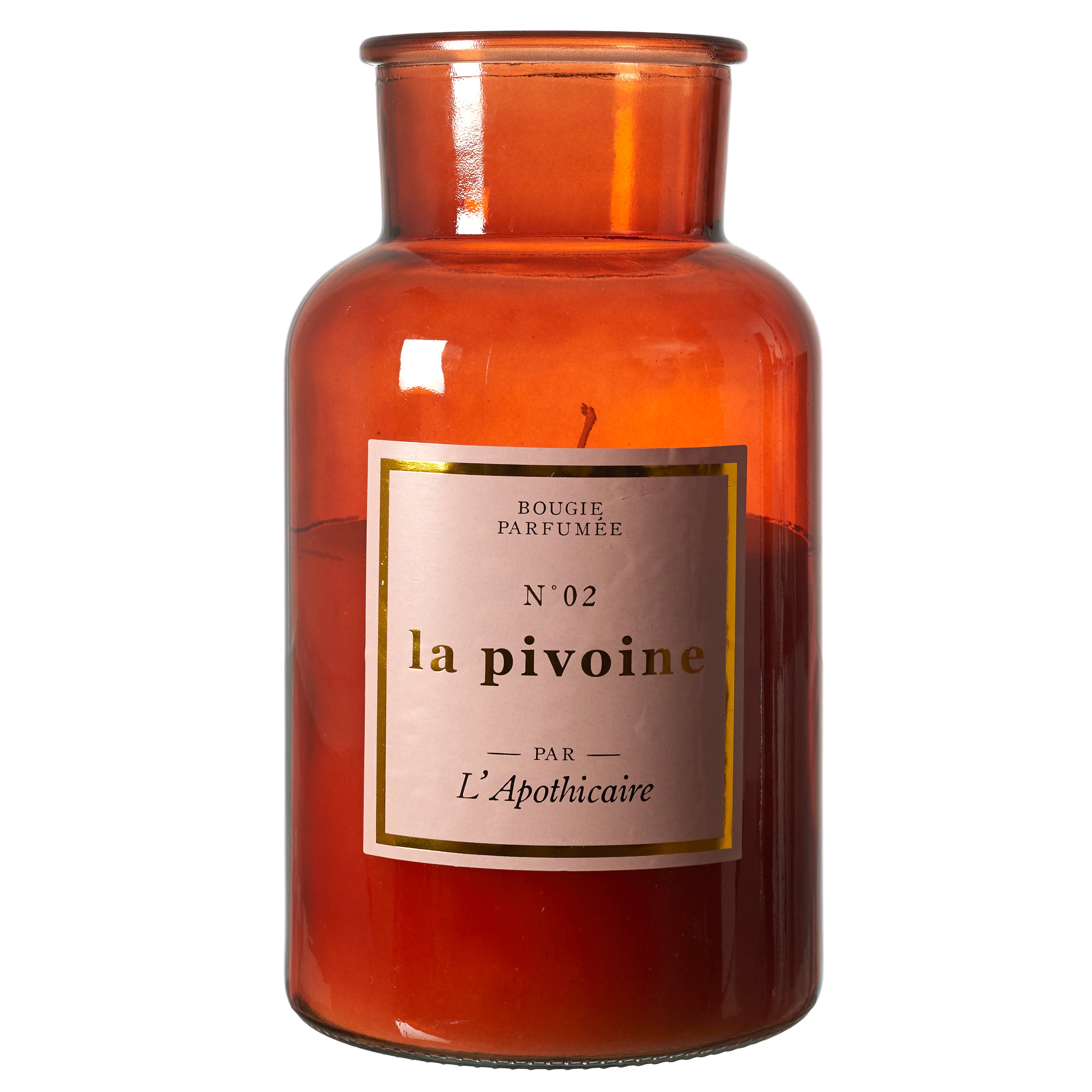 BOUGIE PARFUMEE PIVOINE APO CHIC H25.5CM