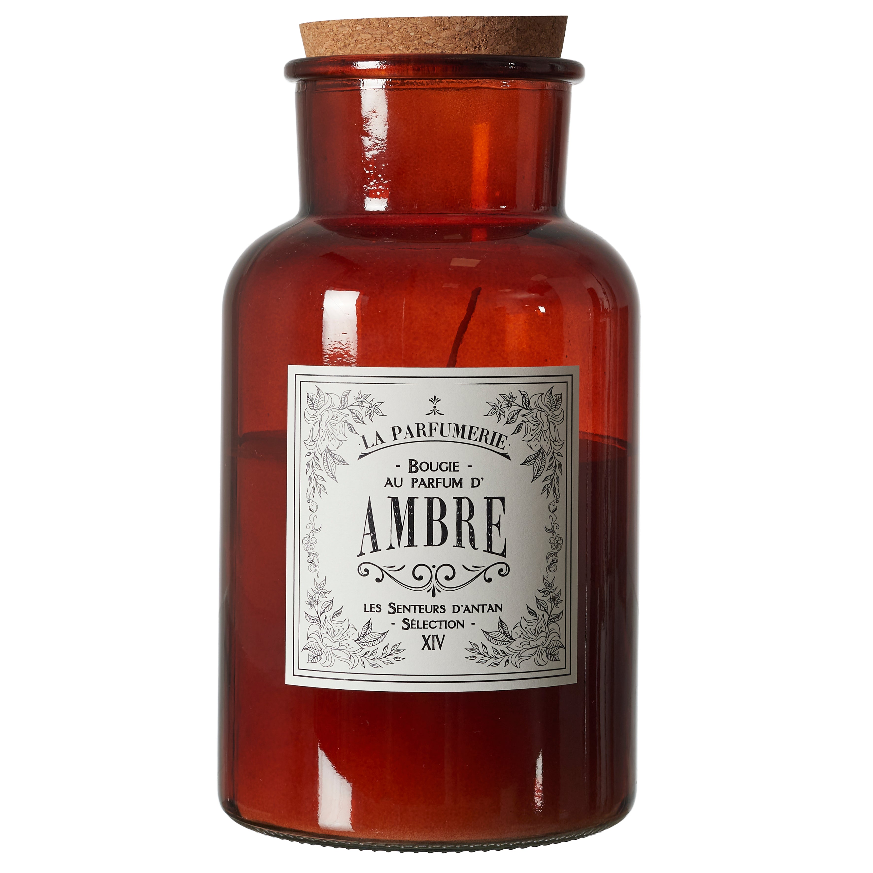 BOUGIE PARFUMEE AMBRE MAISON TRADITION H25.5CM
