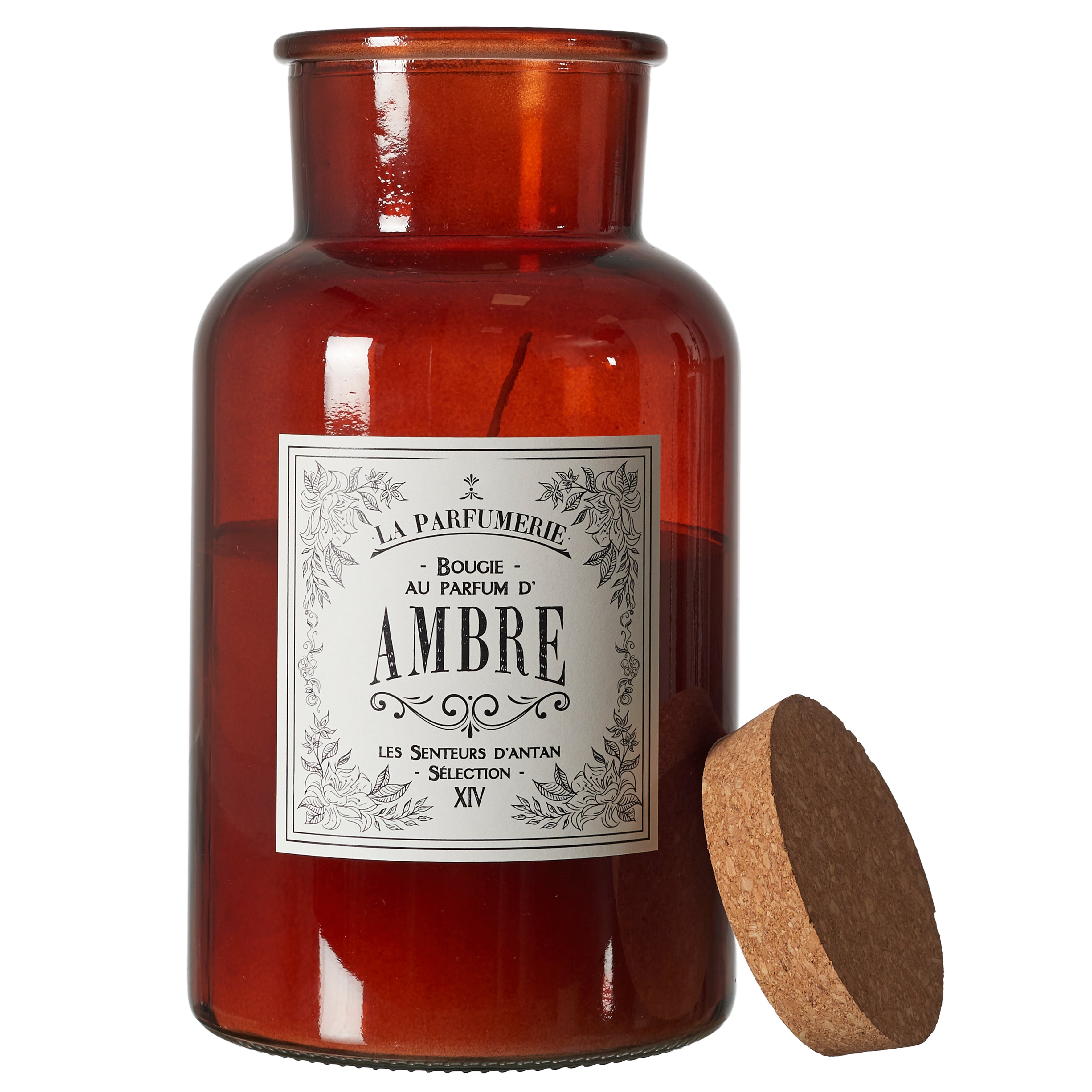 BOUGIE PARFUMEE AMBRE MAISON TRADITION H25.5CM