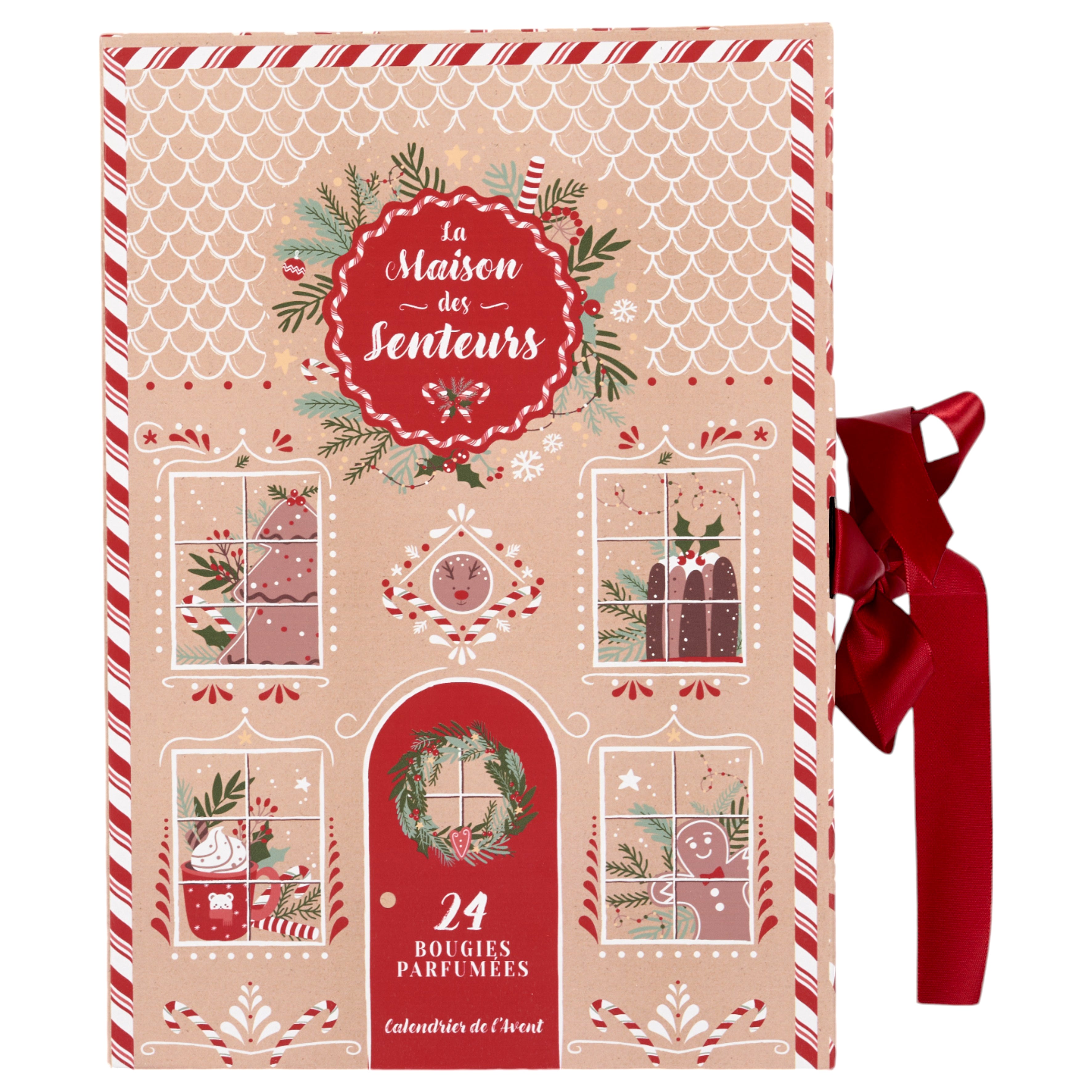 CALENDRIER BOUGIE PARFUMEE X24 NOEL GINGER