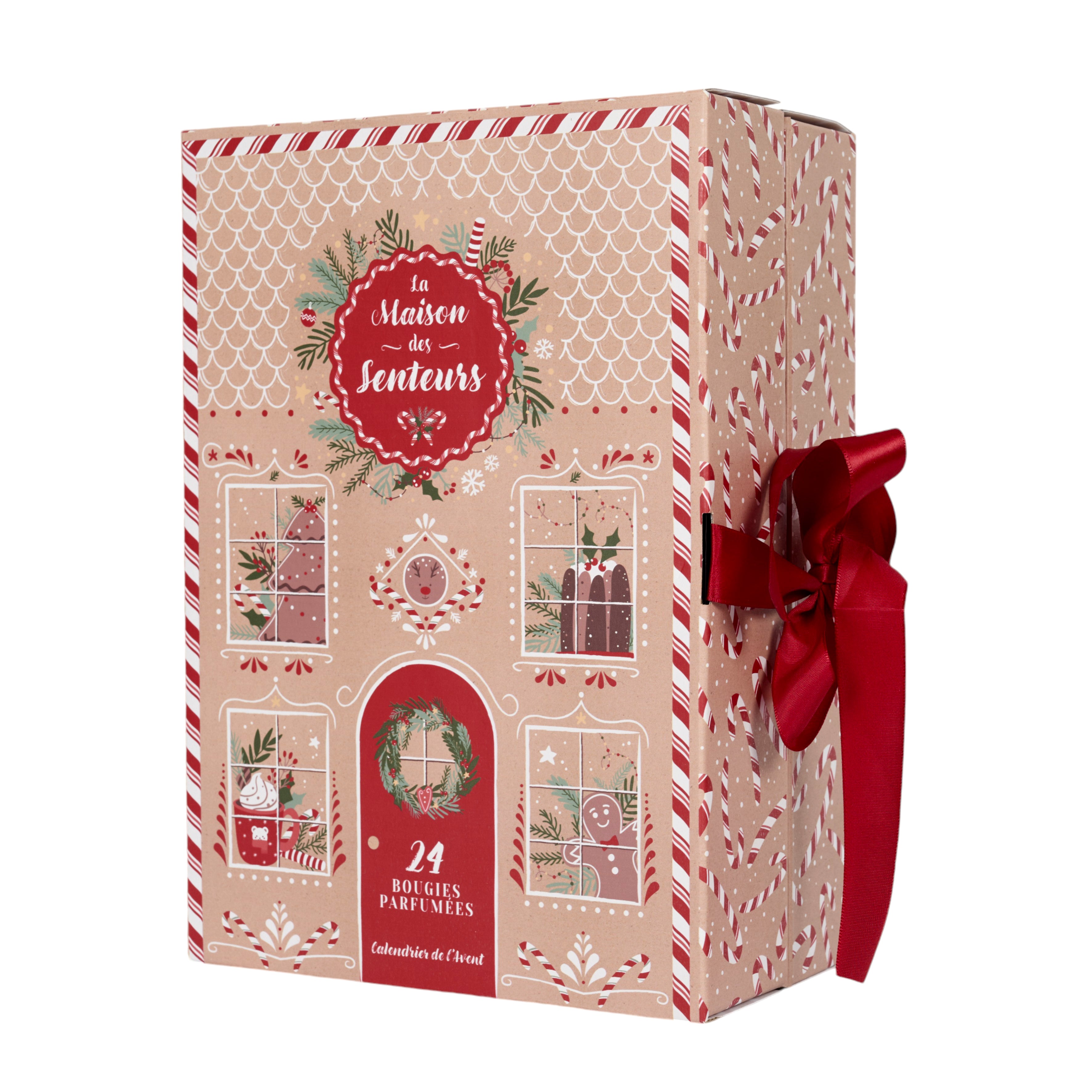 CALENDRIER BOUGIE PARFUMEE X24 NOEL GINGER