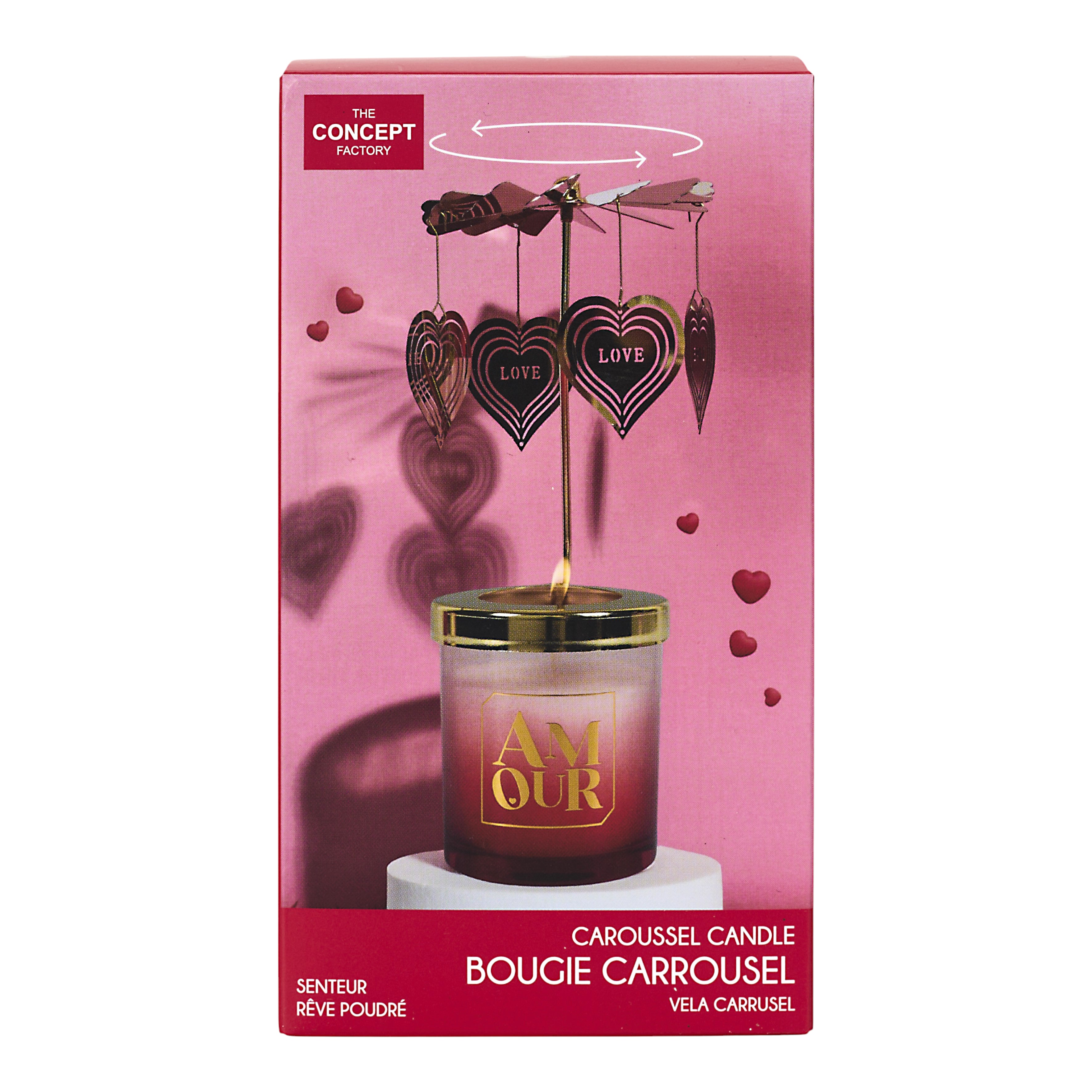 BOUGIE PARFUMEE CARROUSEL AMOUR