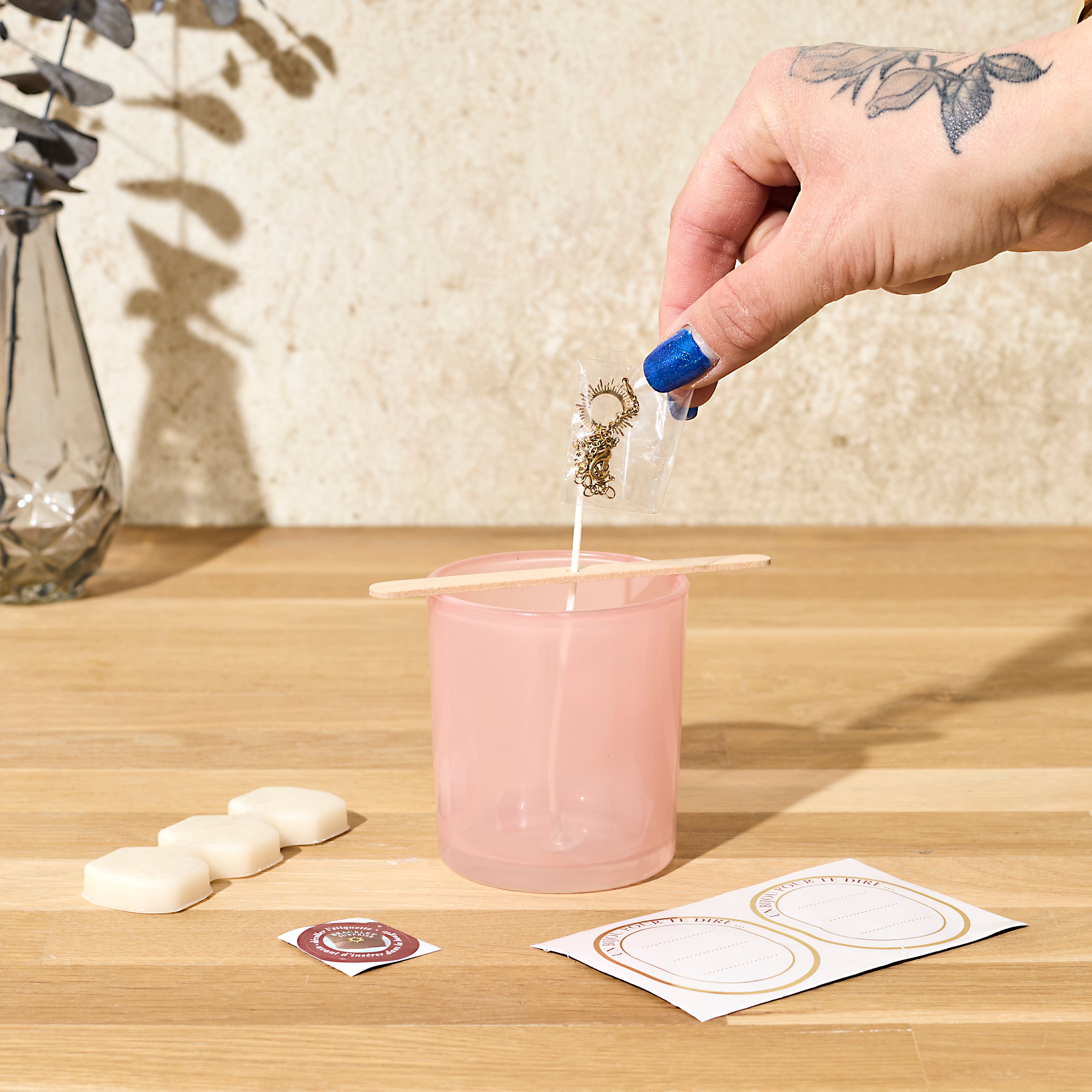 BOUGIE BIJOU A FAIRE SOI MEME COFFRET DIY