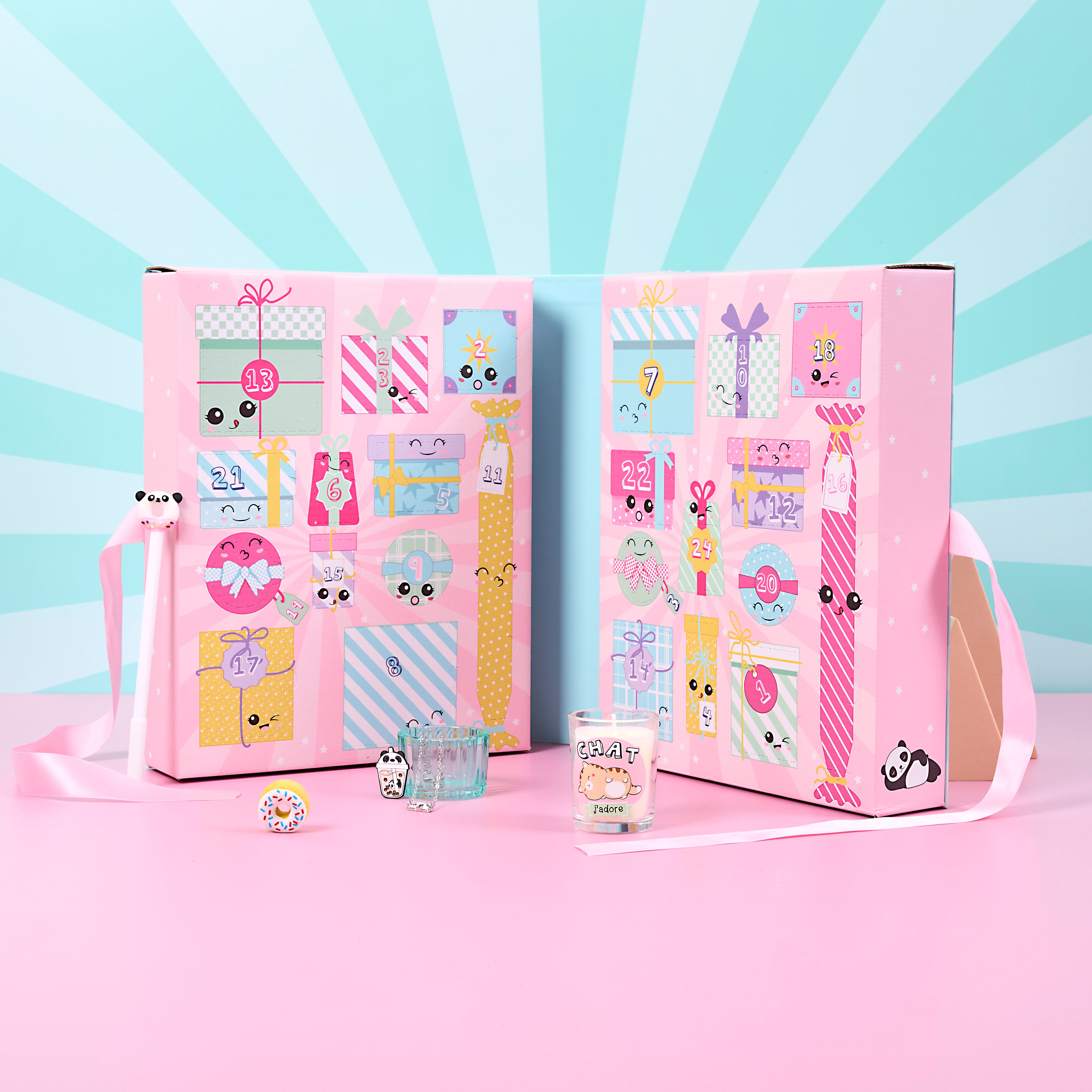 CALENDRIER KAWAII BOUGIE ET SURPRISES