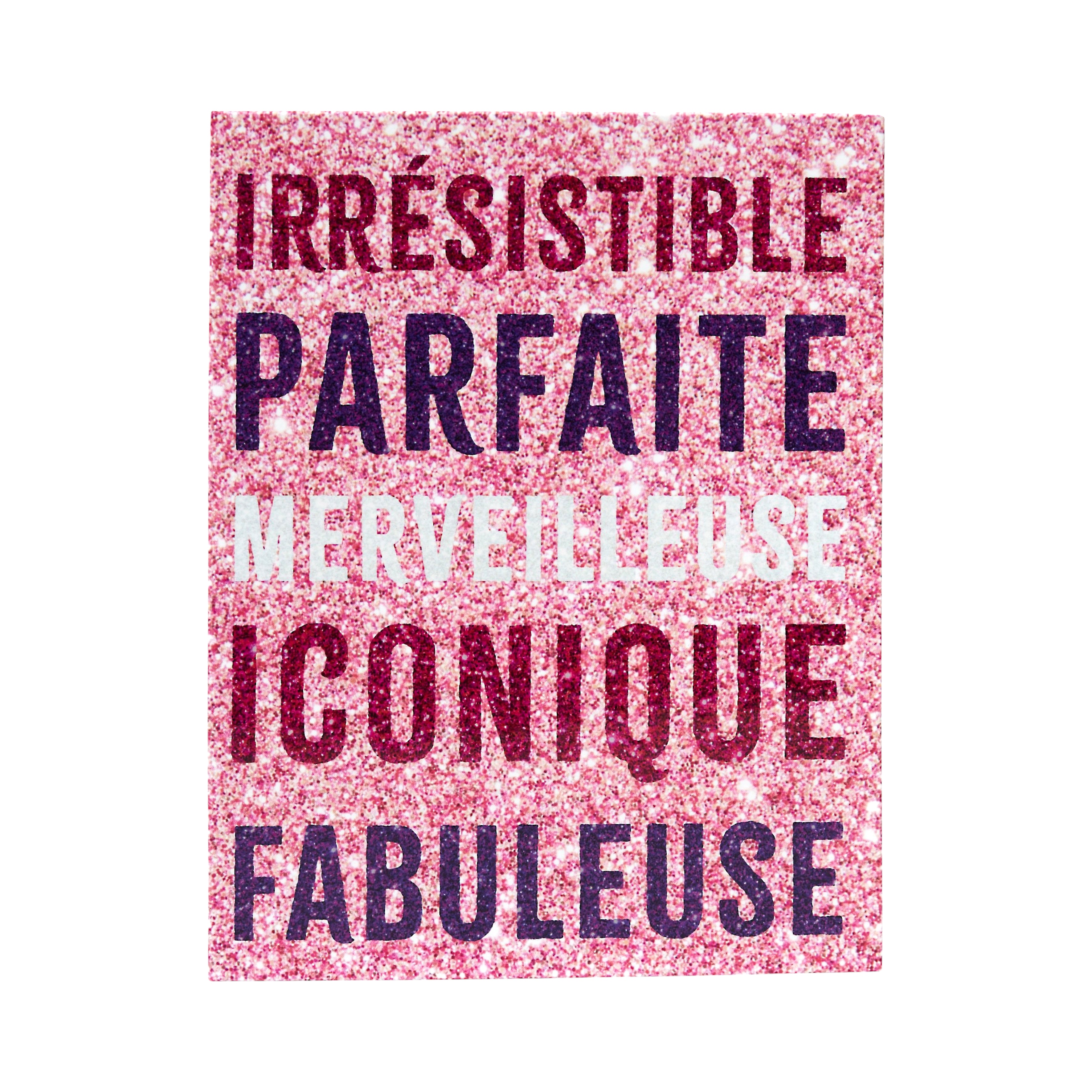 BOUGIE PARFUMEE ET DIFFUSEUR COFFRET PAILLETTE