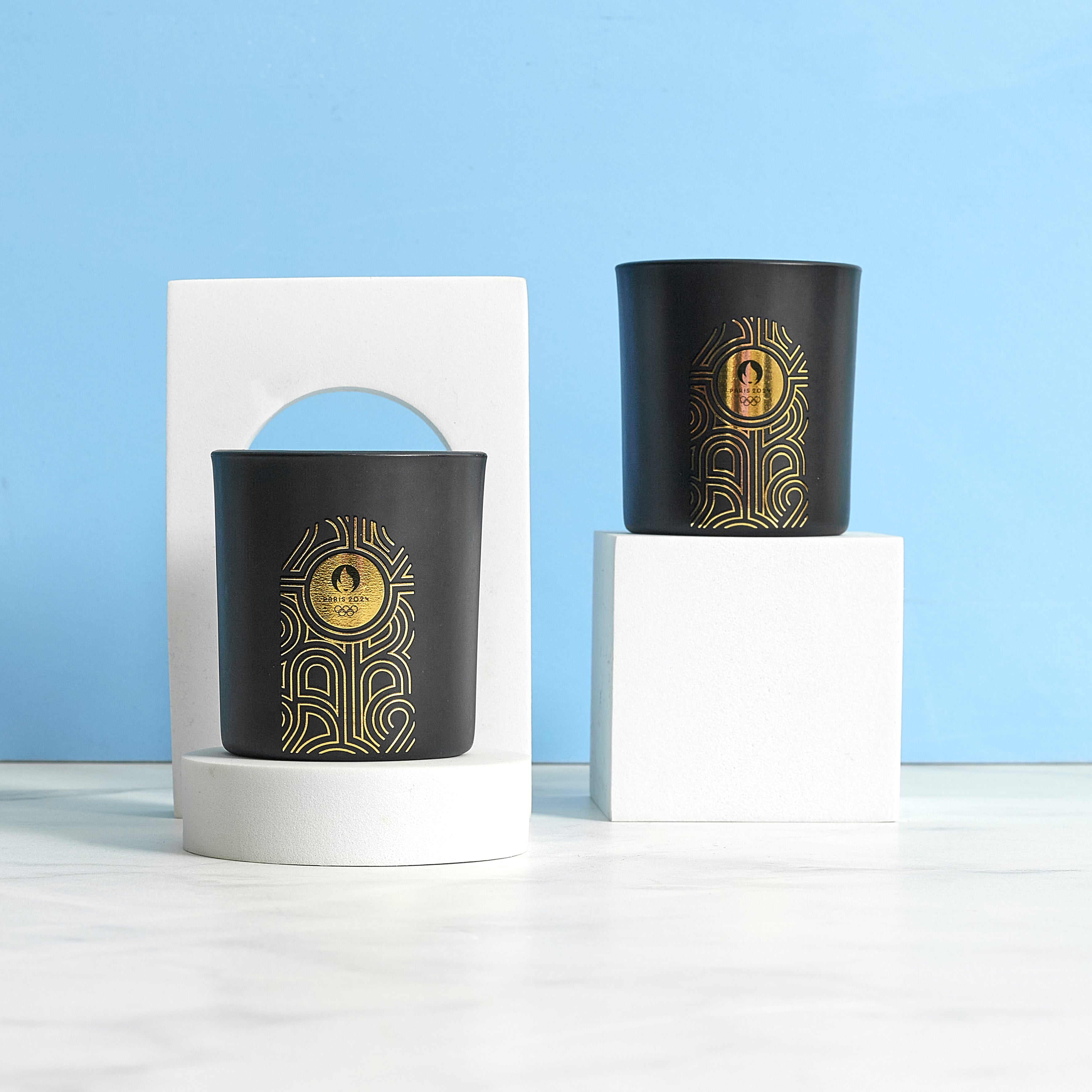 BOUGIE PARFUMEE PARIS 2024X2 COFFRET ART DECO