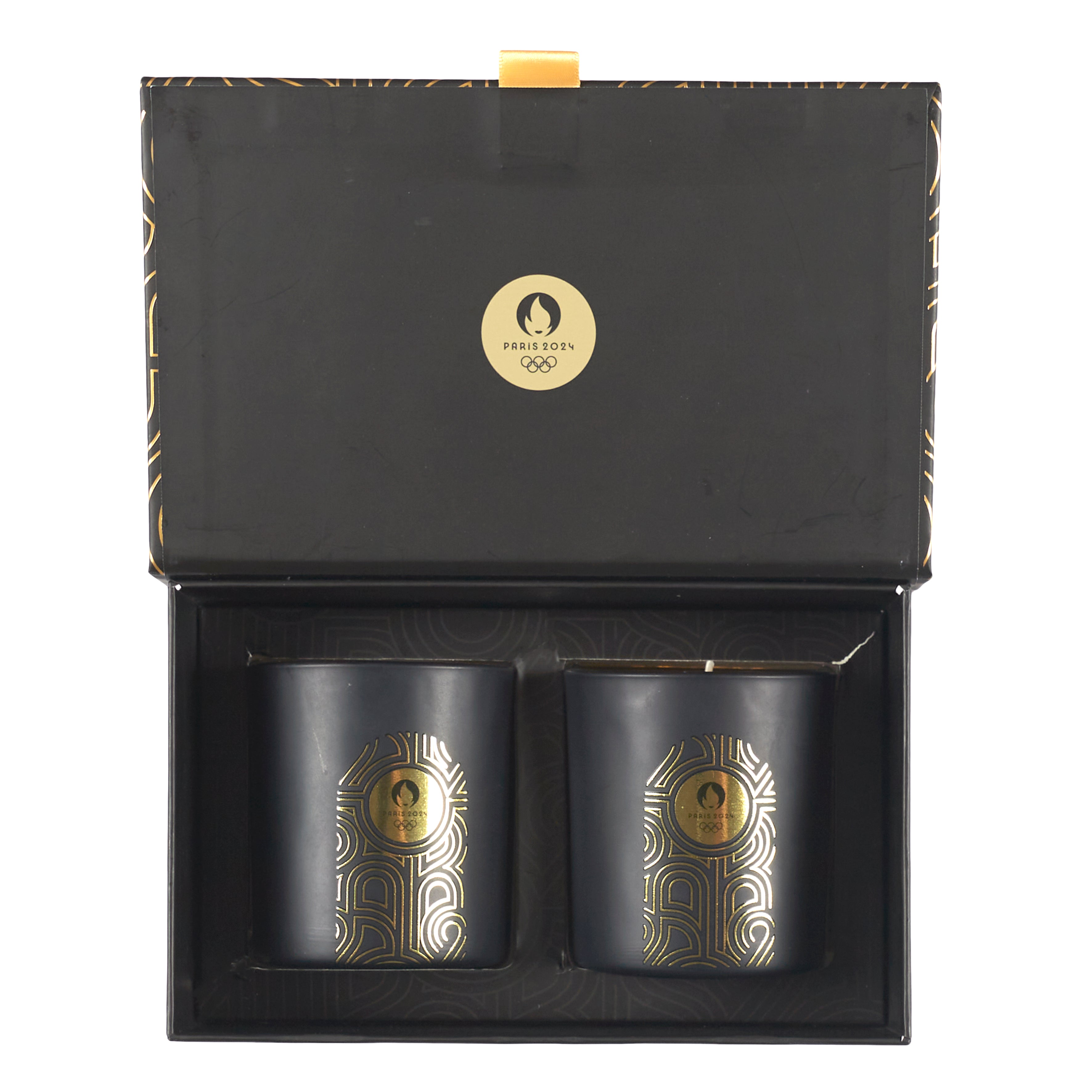 BOUGIE PARFUMEE PARIS 2024X2 COFFRET ART DECO