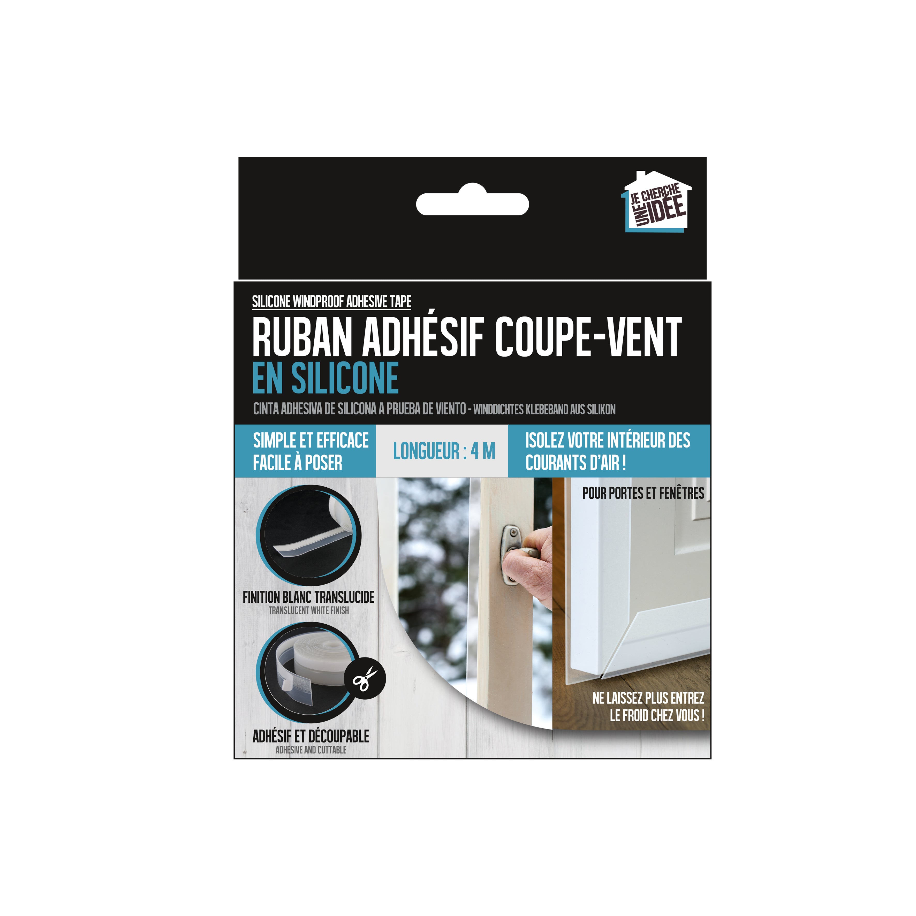 RUBAN ADHESIF COUPE VENT 4M