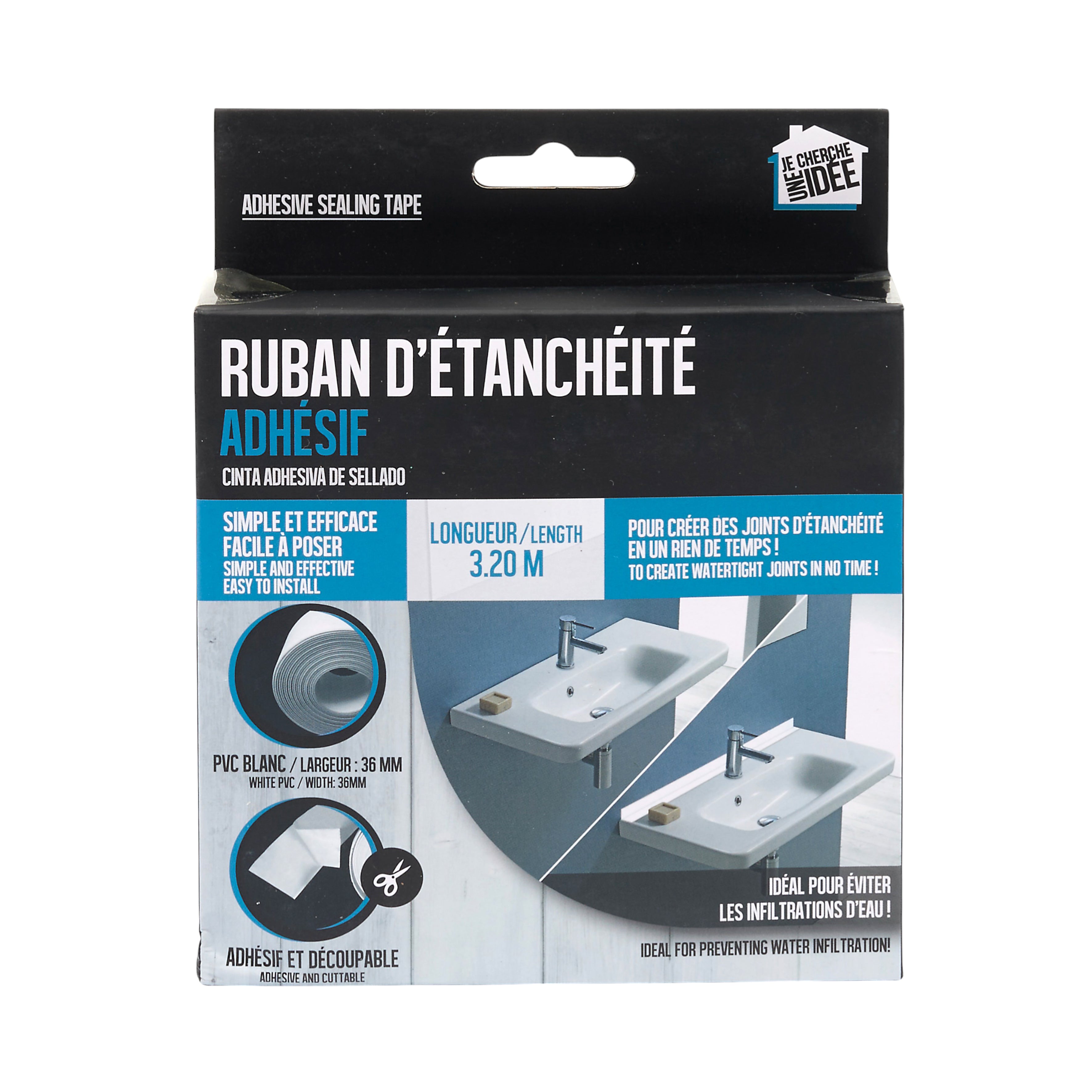 RUBAN D ETANCHEITE AUTO ADHESIF 320CM