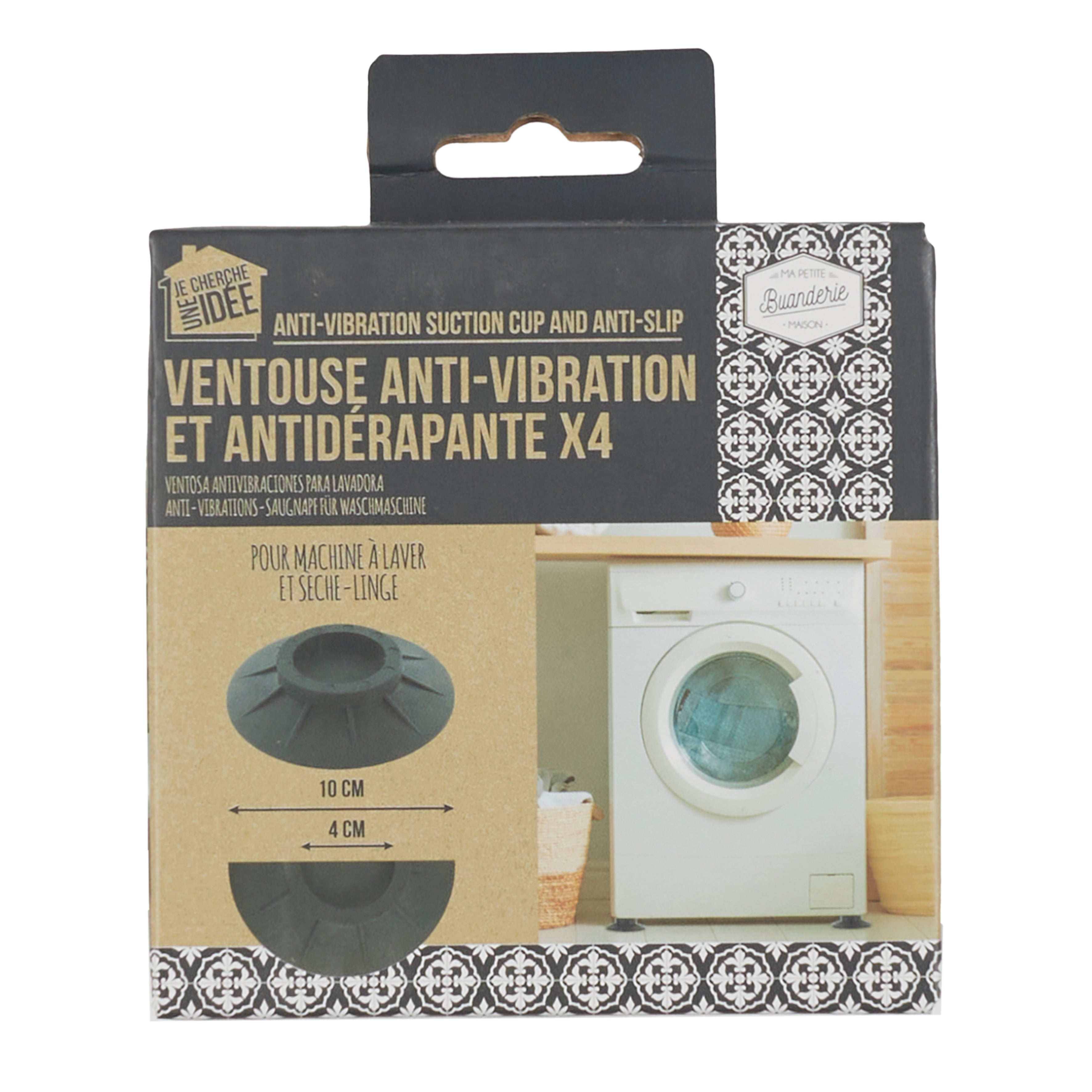 VENTOUSE ANTI VIBRATION MACHINE A LAVER X4