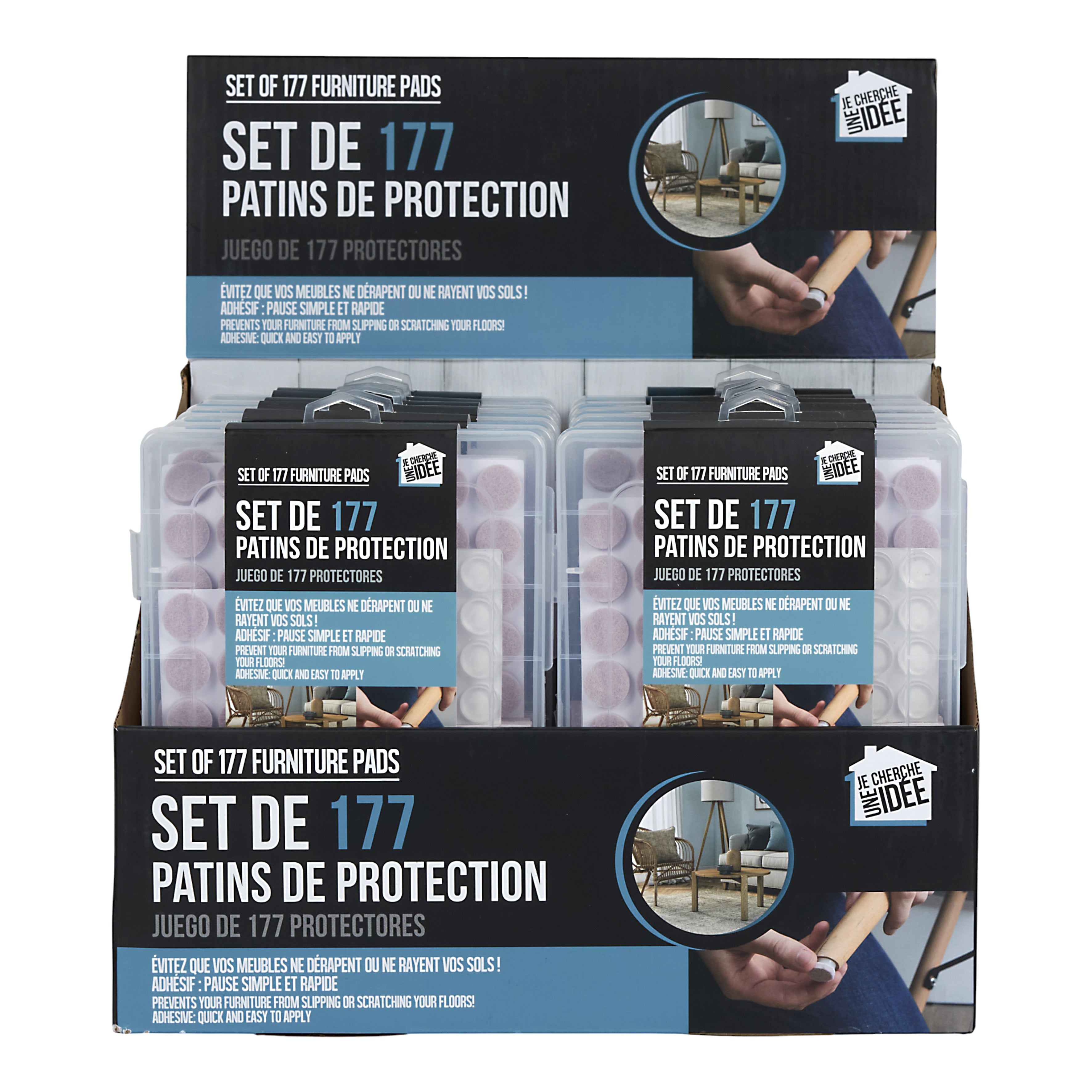 SET DE 177 PATINS DE PROTECTION