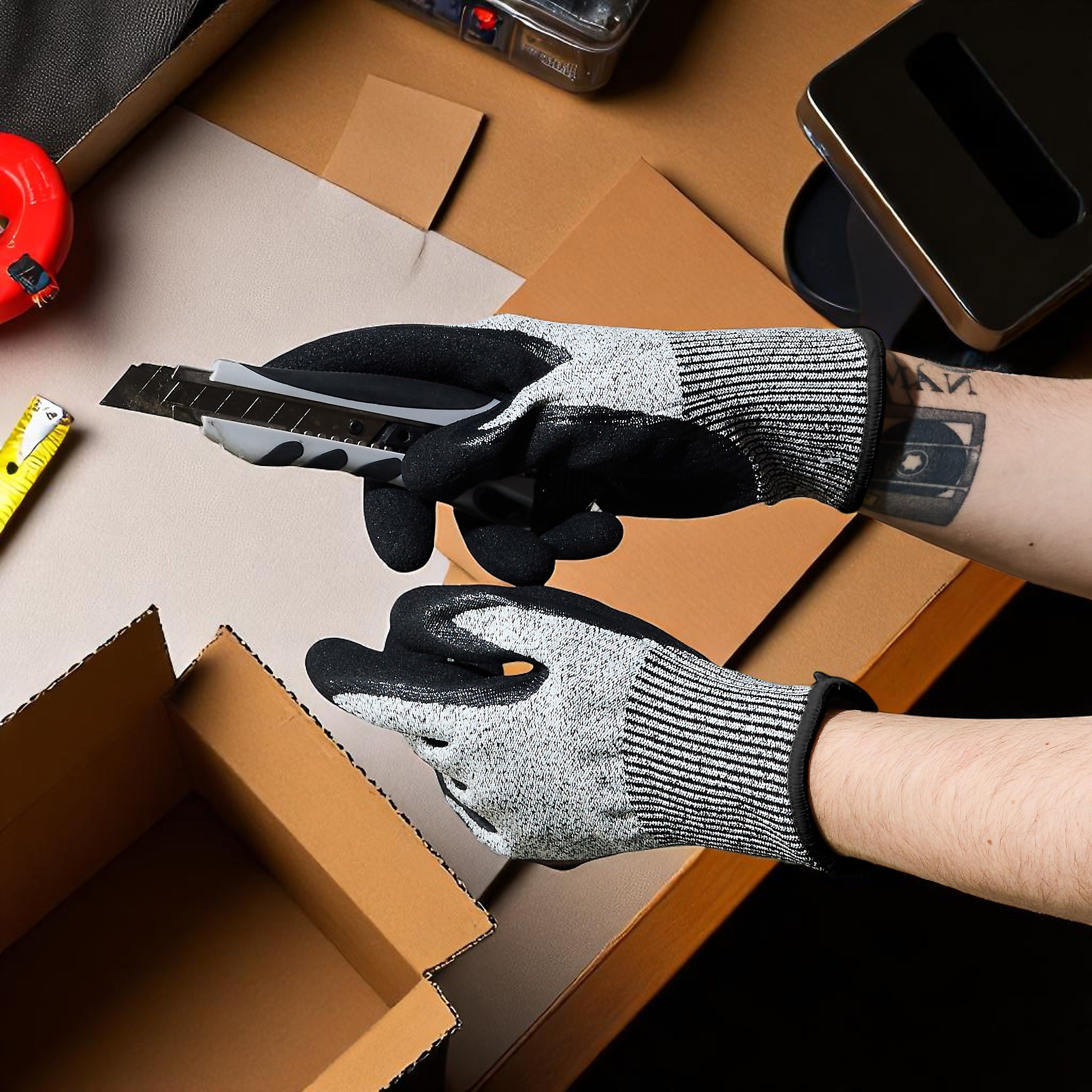 GANTS DE PROTECTION ANTI COUPURES