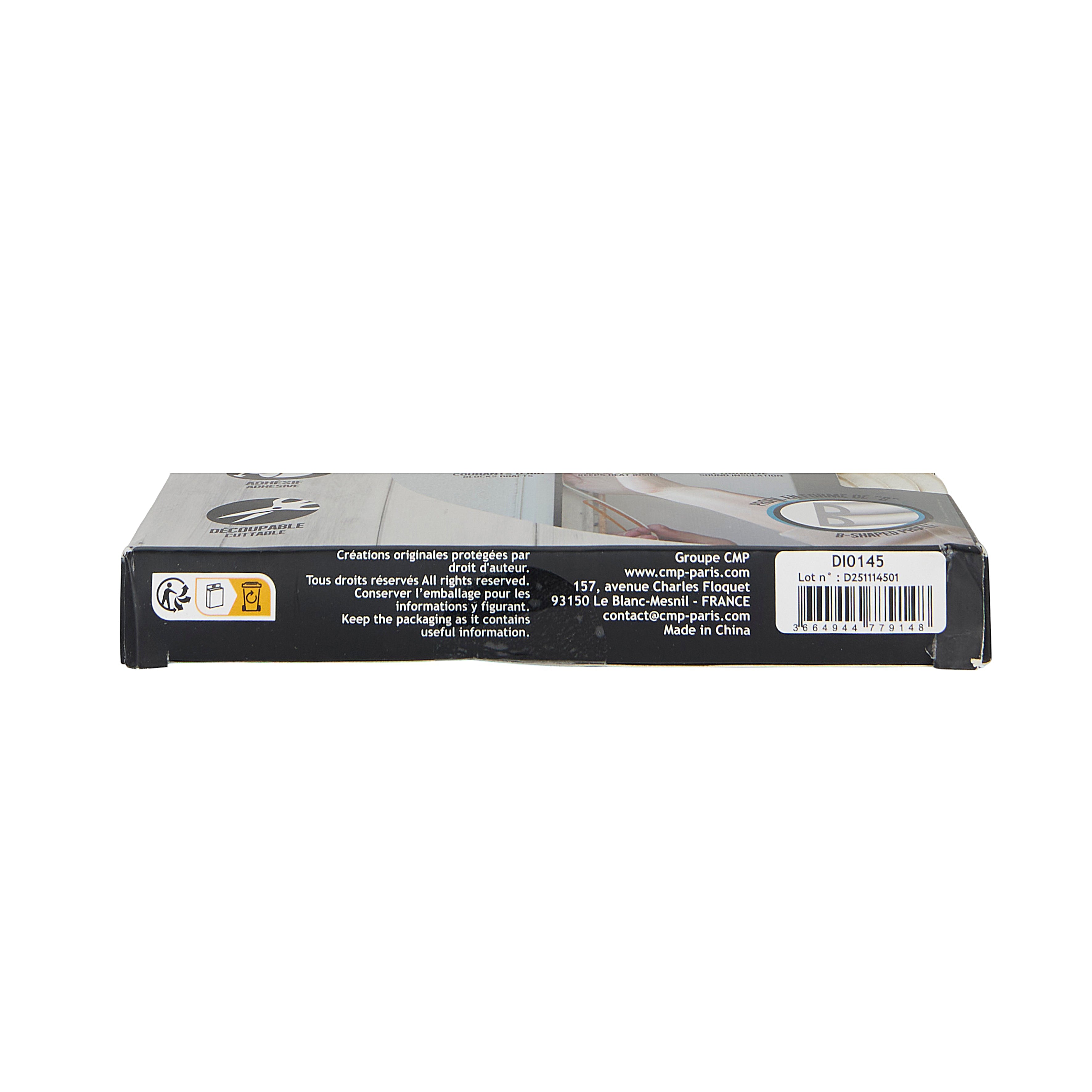 JOINT ADHESIF PORTE ET FENETRE 6M