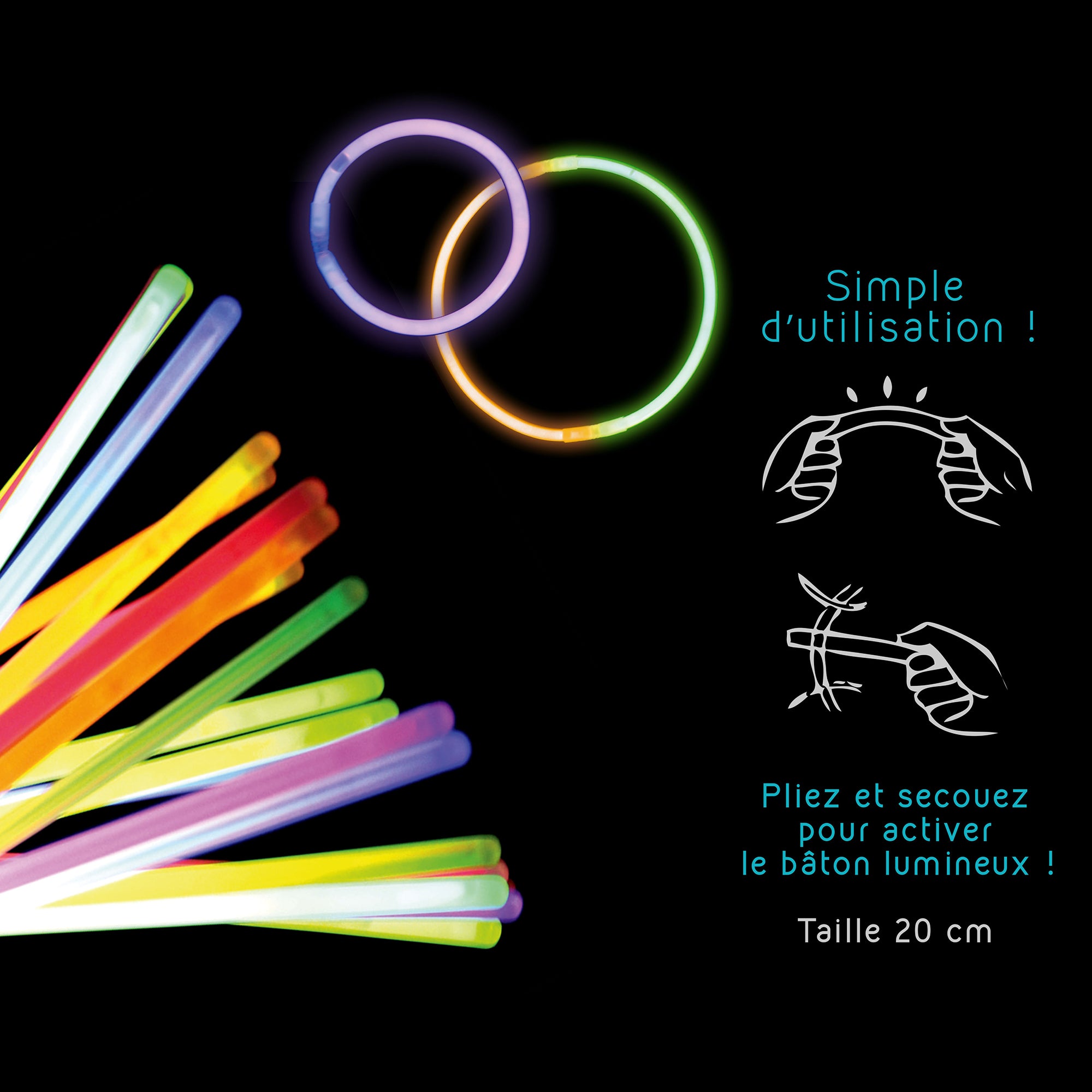 LUMIOSTICK MULTICOLORE X50