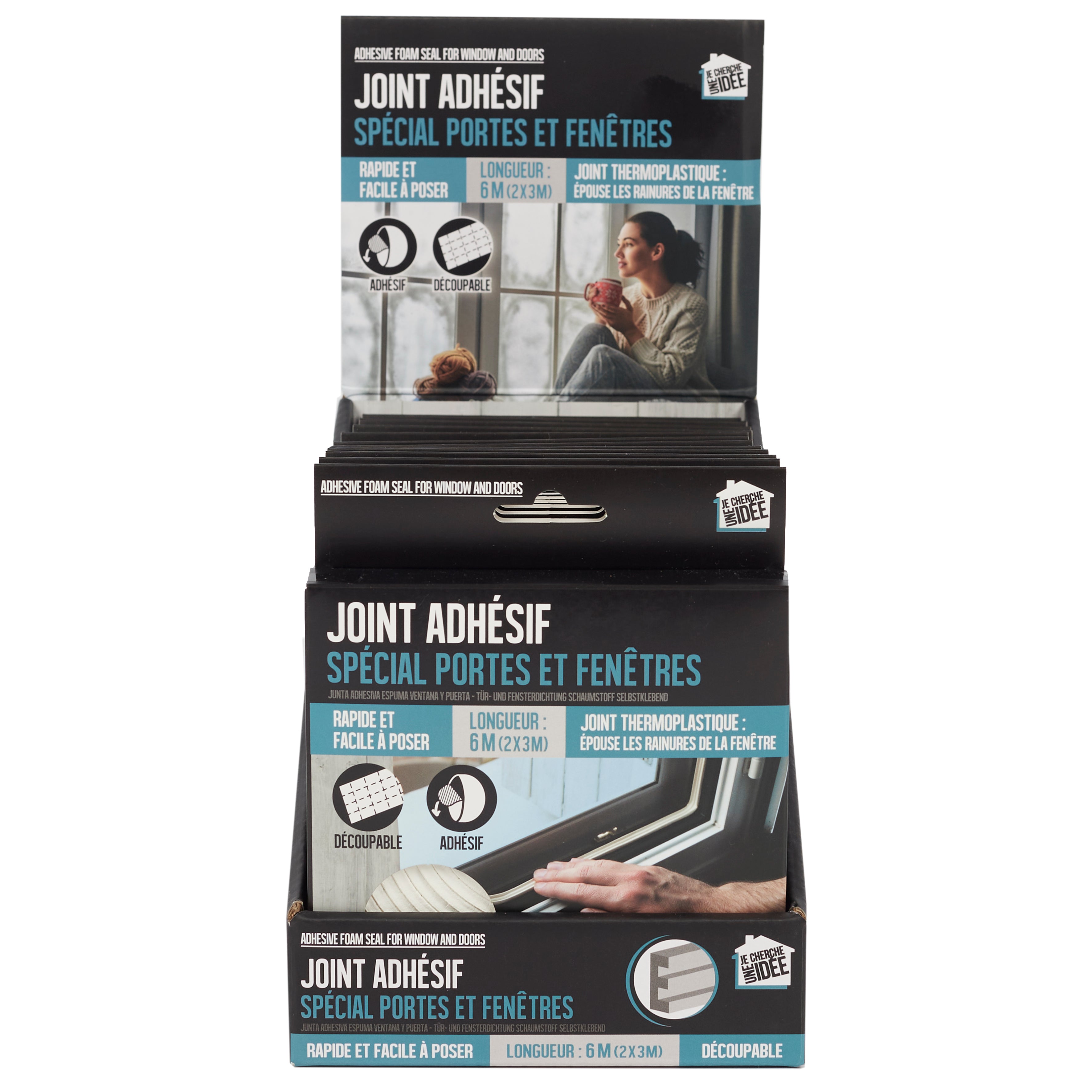 JOINT ADHESIF MOUSSE FENETRE ET PORTE