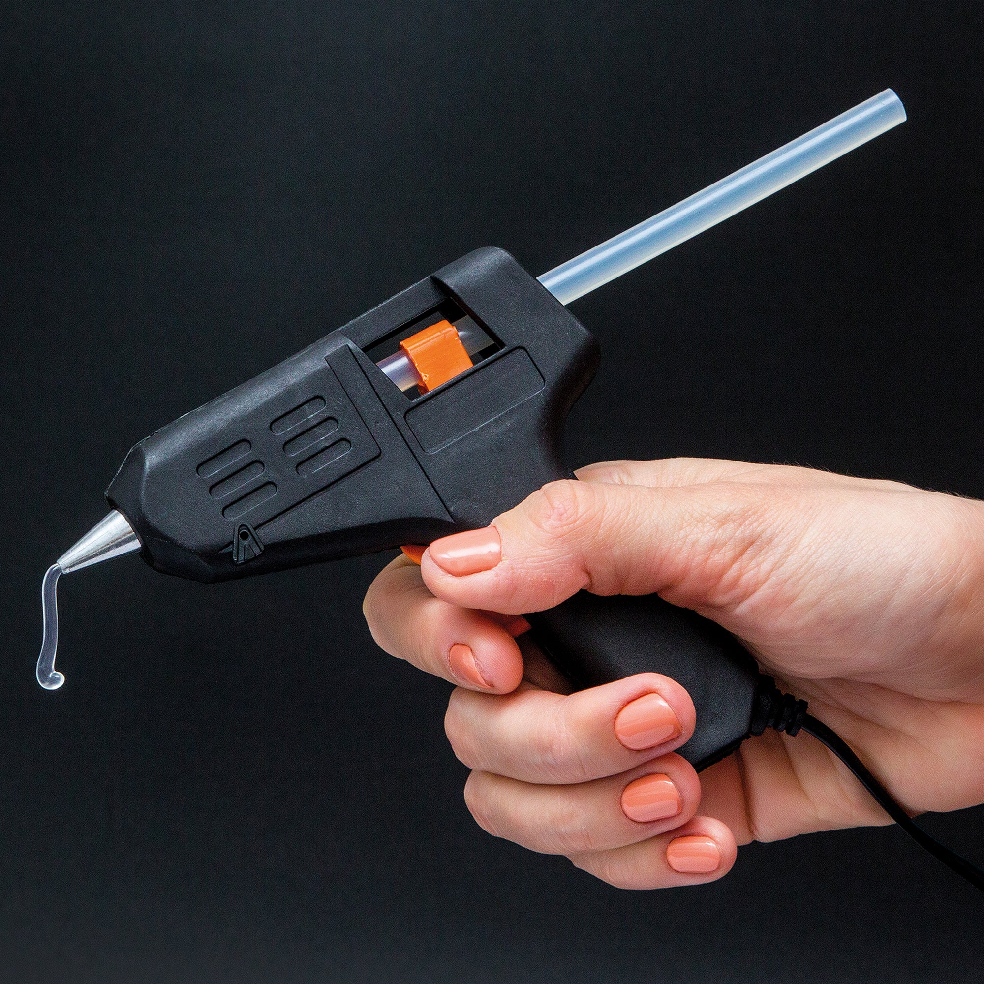 PISTOLET A COLLE CHAUDE 40W ET 2 RECHARGES