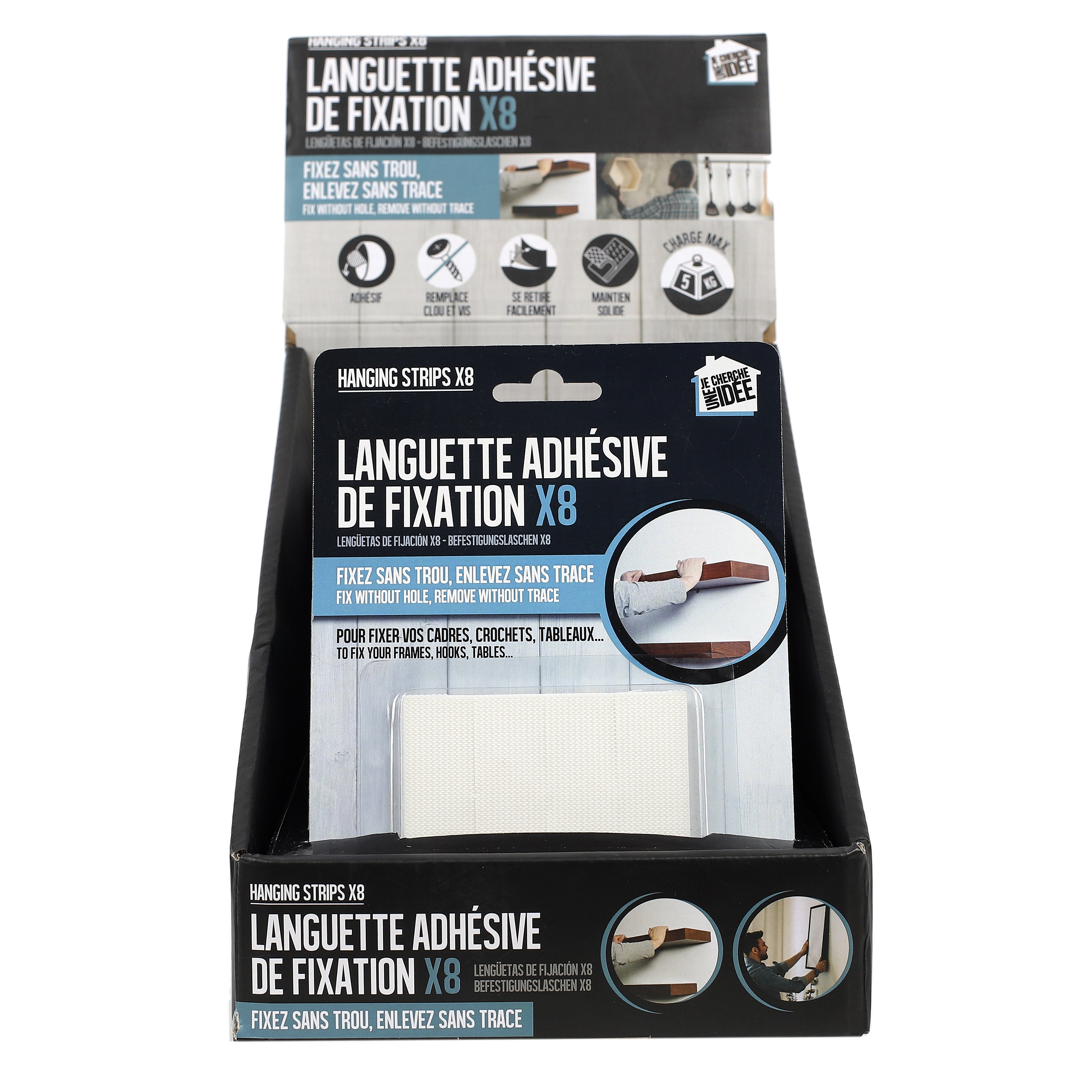 LANGUETTE DE FIXATION 5KGS X8
