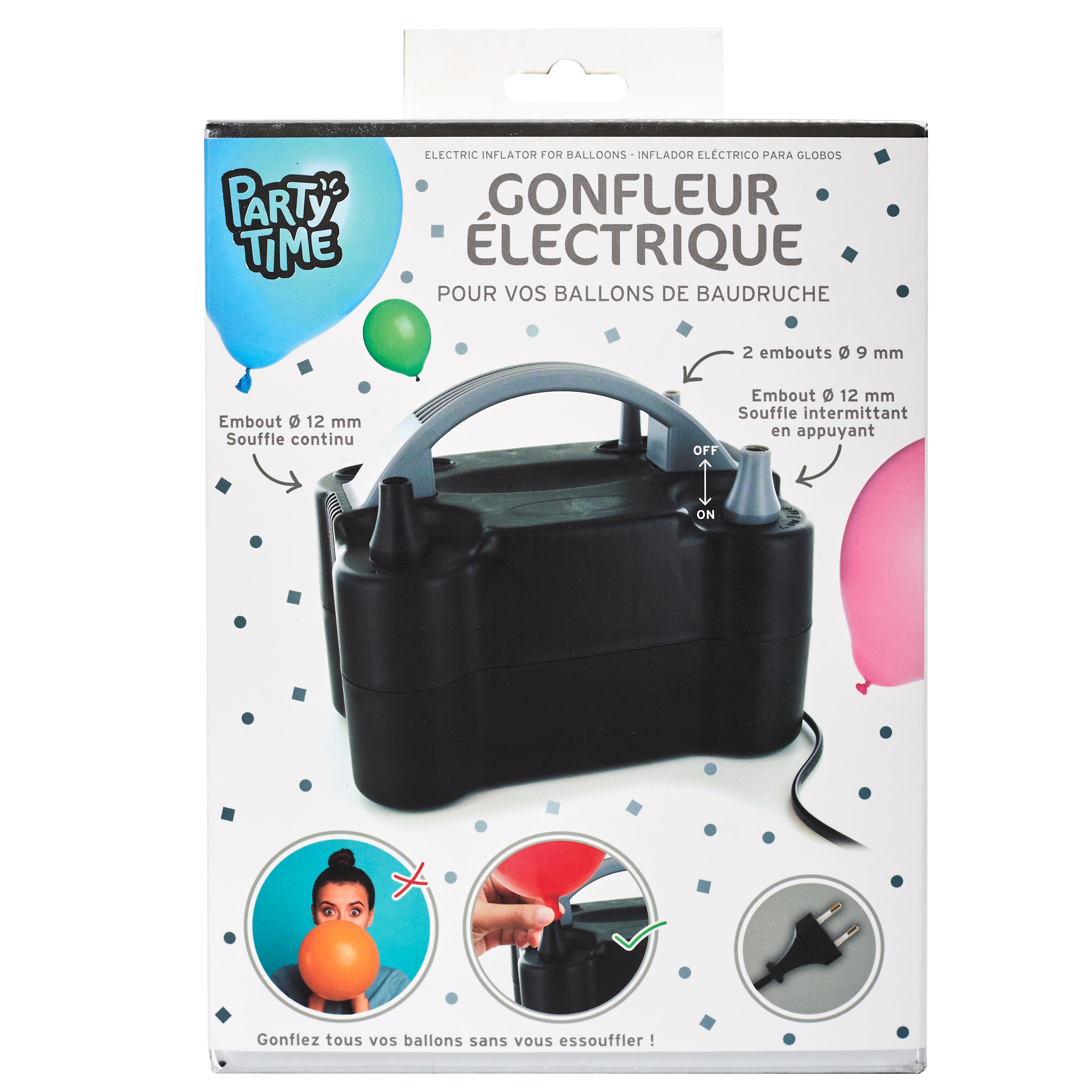 GONFLEUR BALLON DE BAUDRUCHE