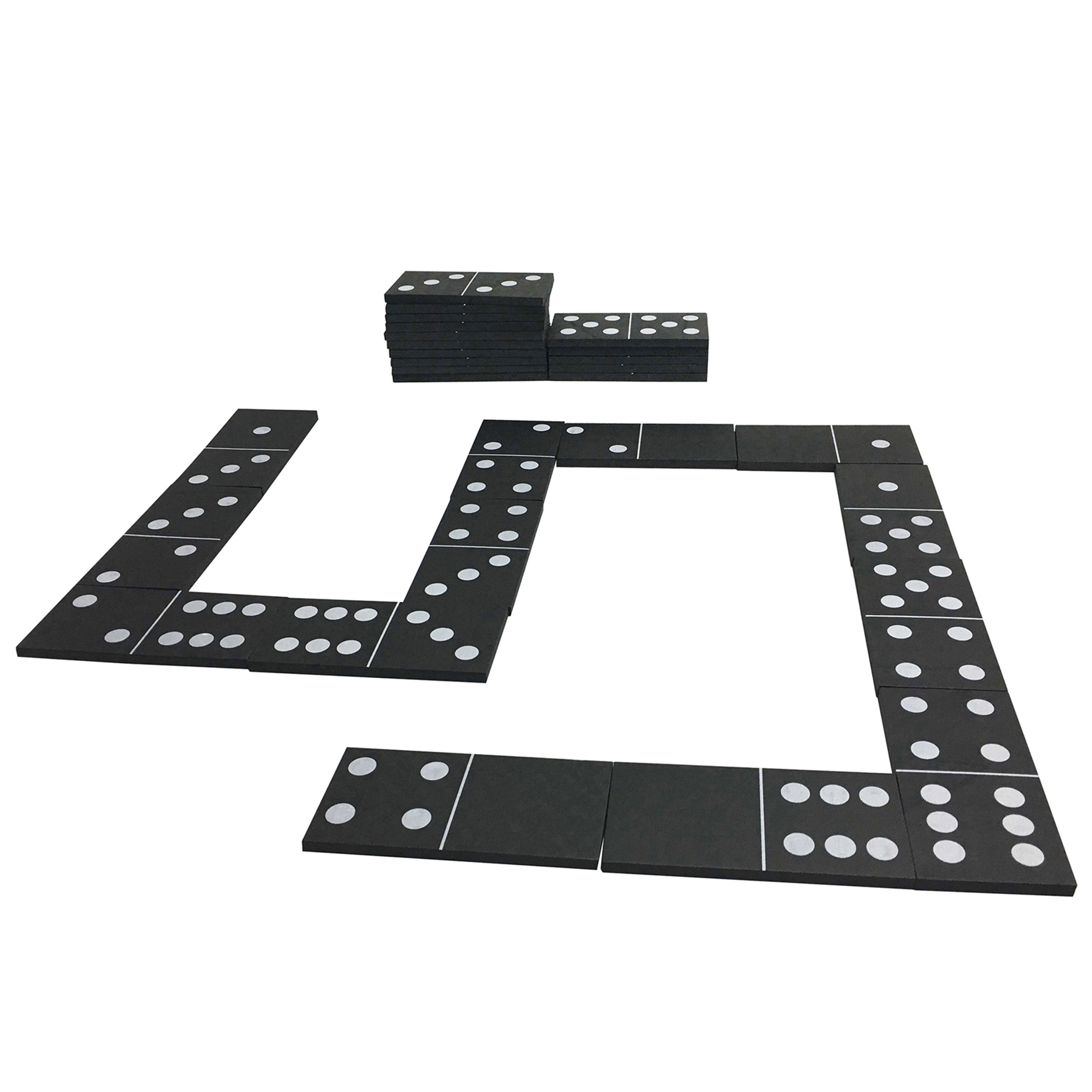 JEU EXTERIEUR 28 DOMINOS GRAND FORMAT