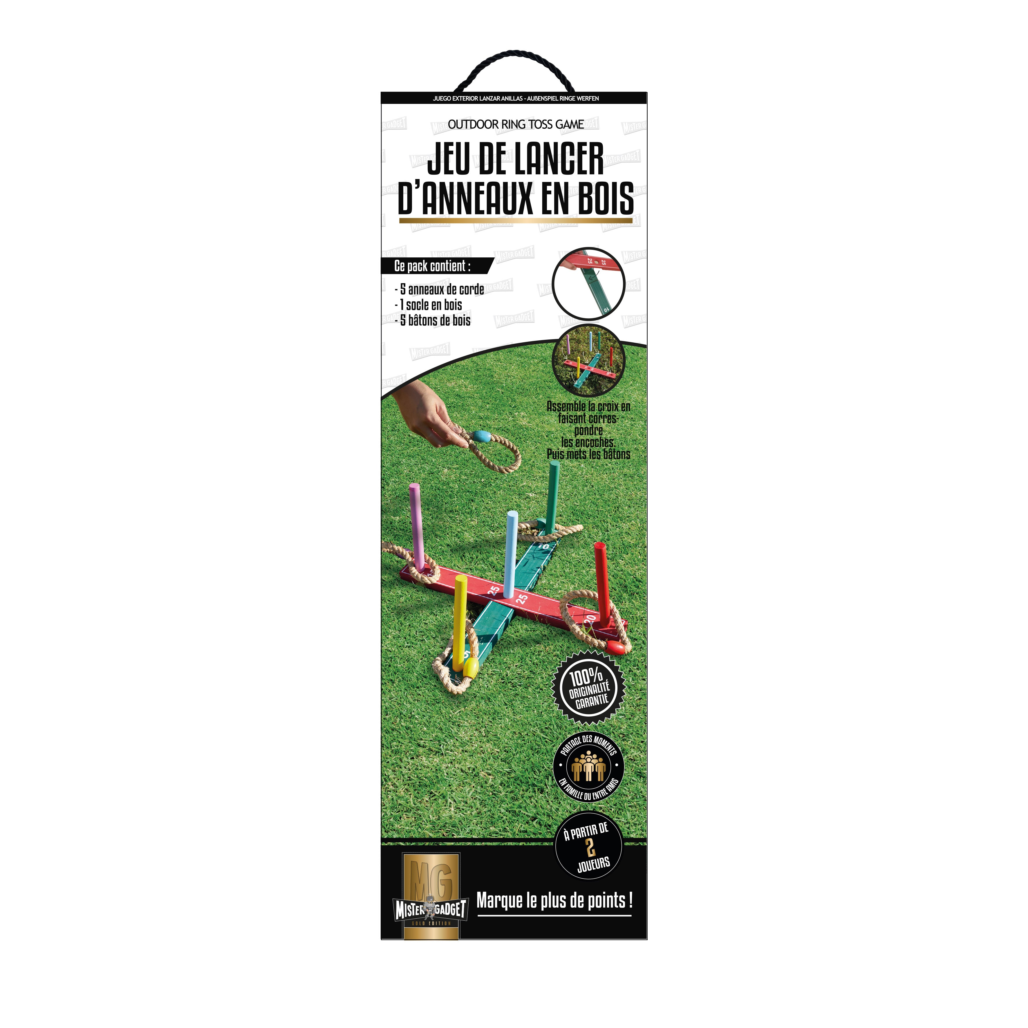 JEU EXTERIEUR LANCER ANNEAUX