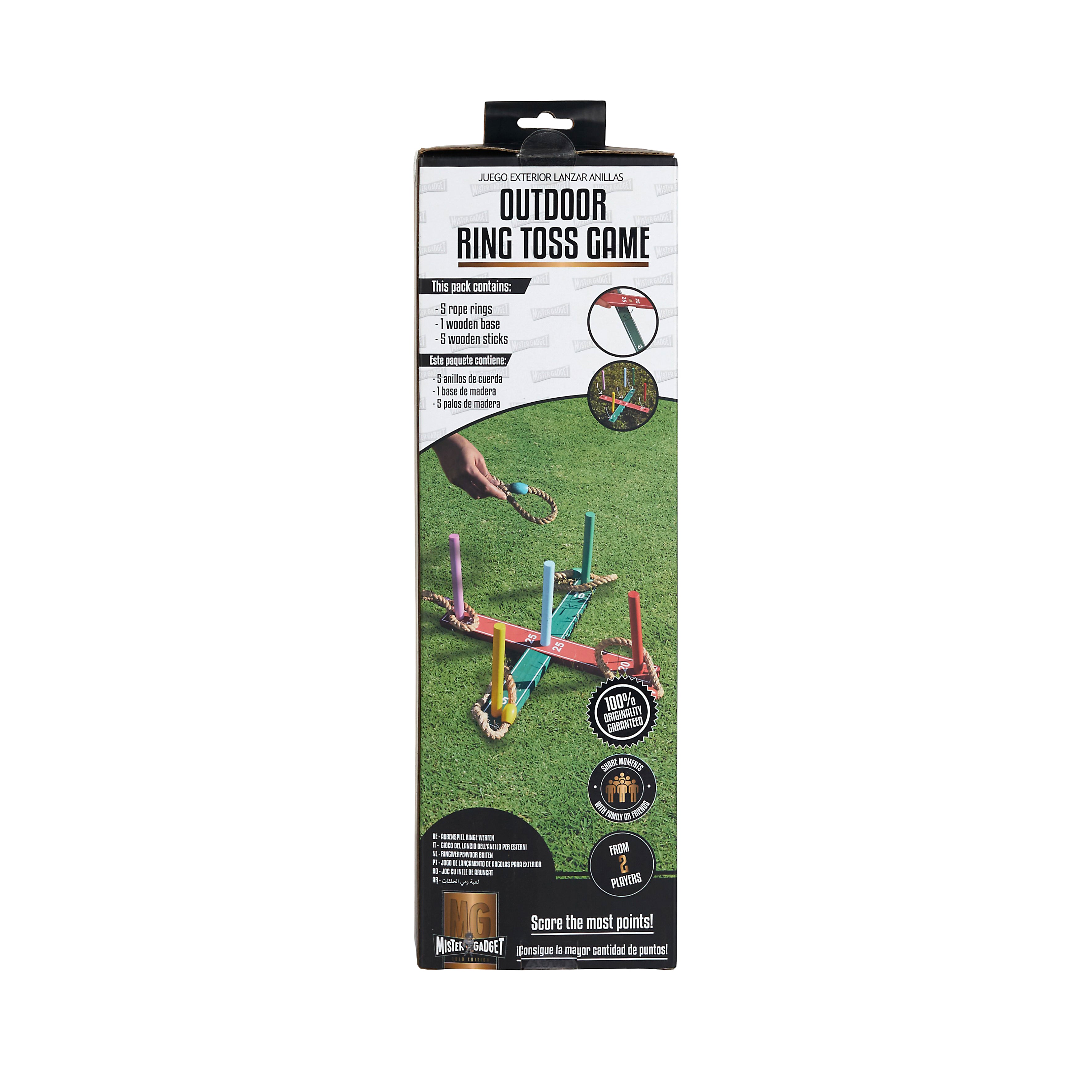 JEU EXTERIEUR LANCER ANNEAUX