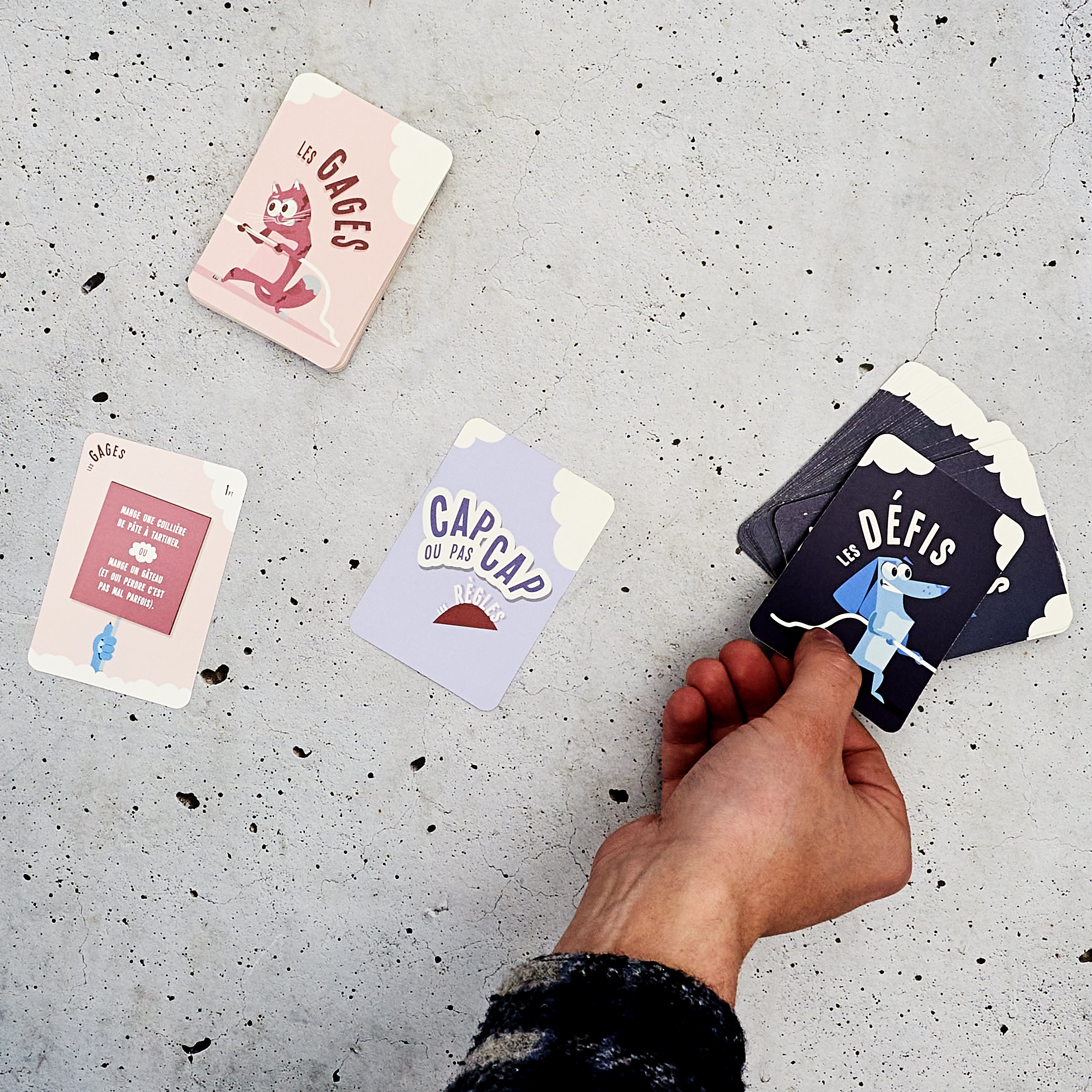 JEU DU CAP OU PAS CAP 60 CARTES