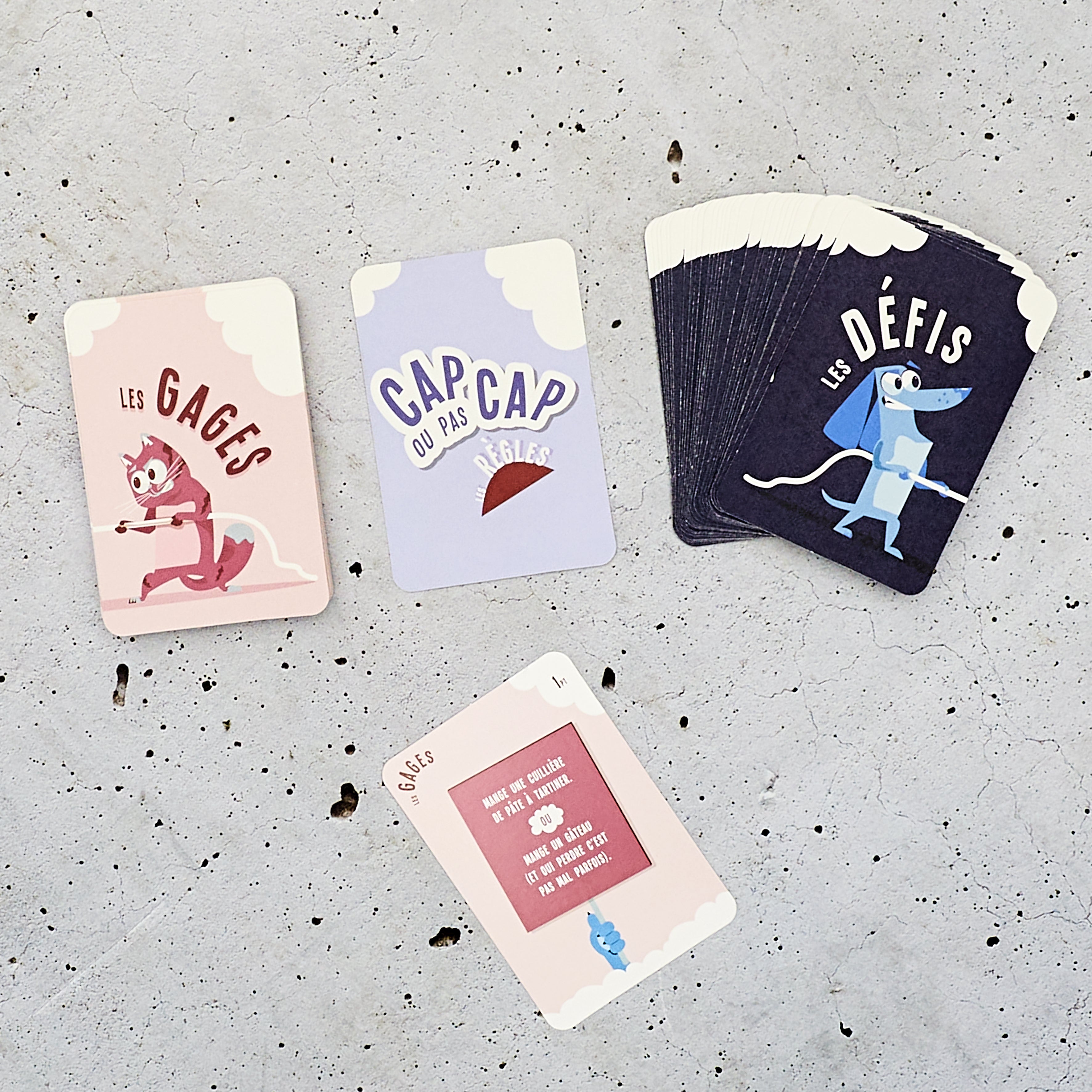 JEU DU CAP OU PAS CAP 60 CARTES