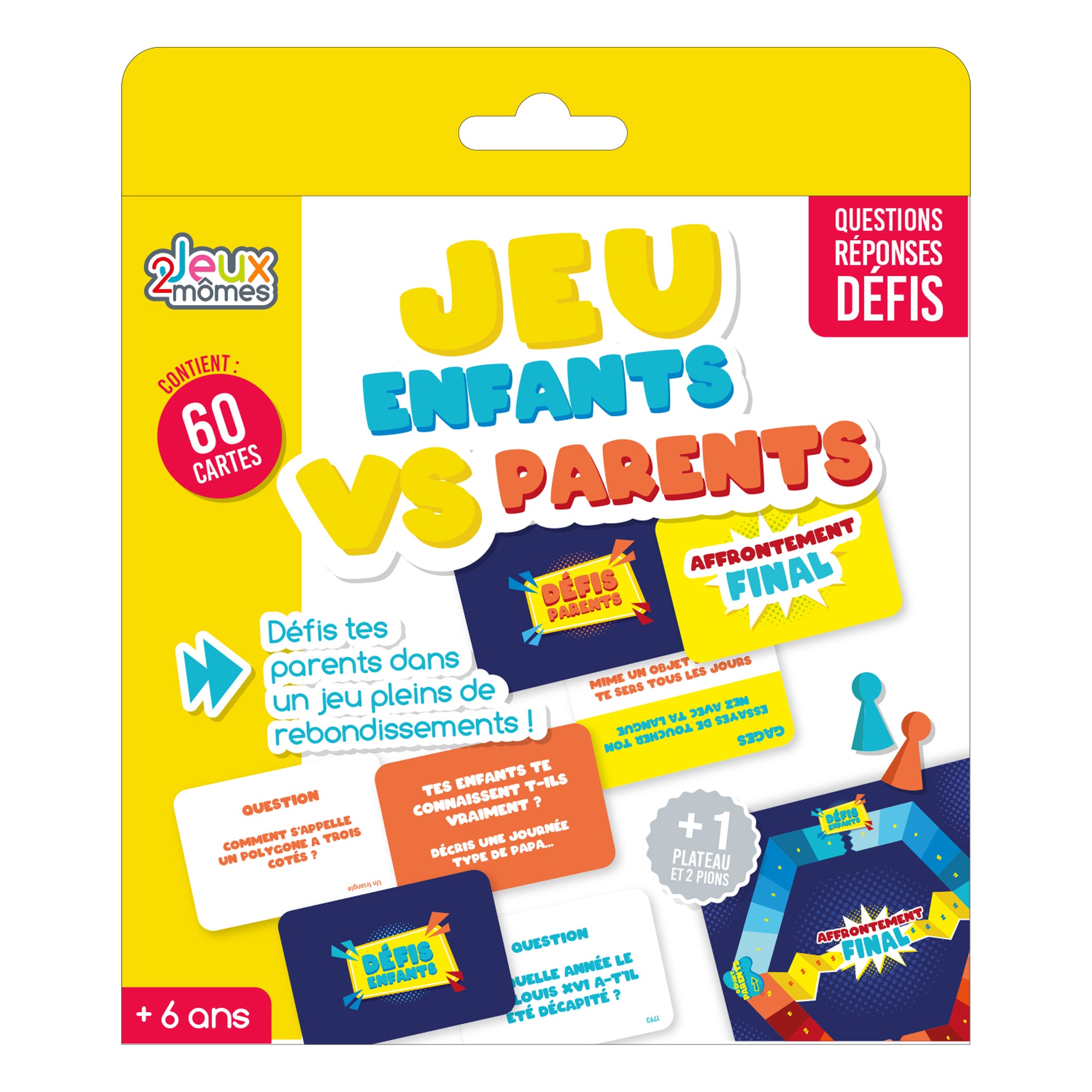 JEU DES DEFIS PARENTS ENFANTS