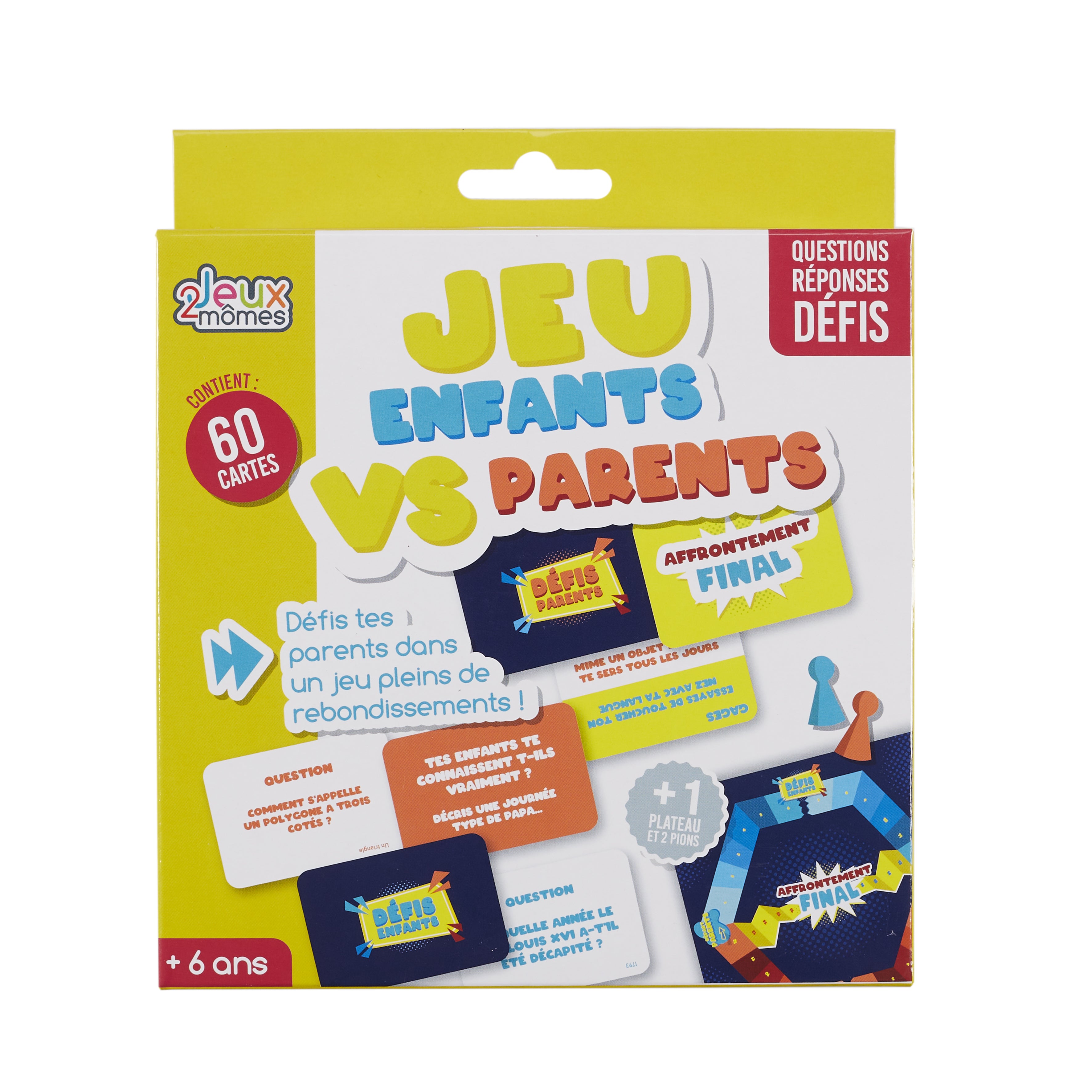 JEU DES DEFIS PARENTS ENFANTS