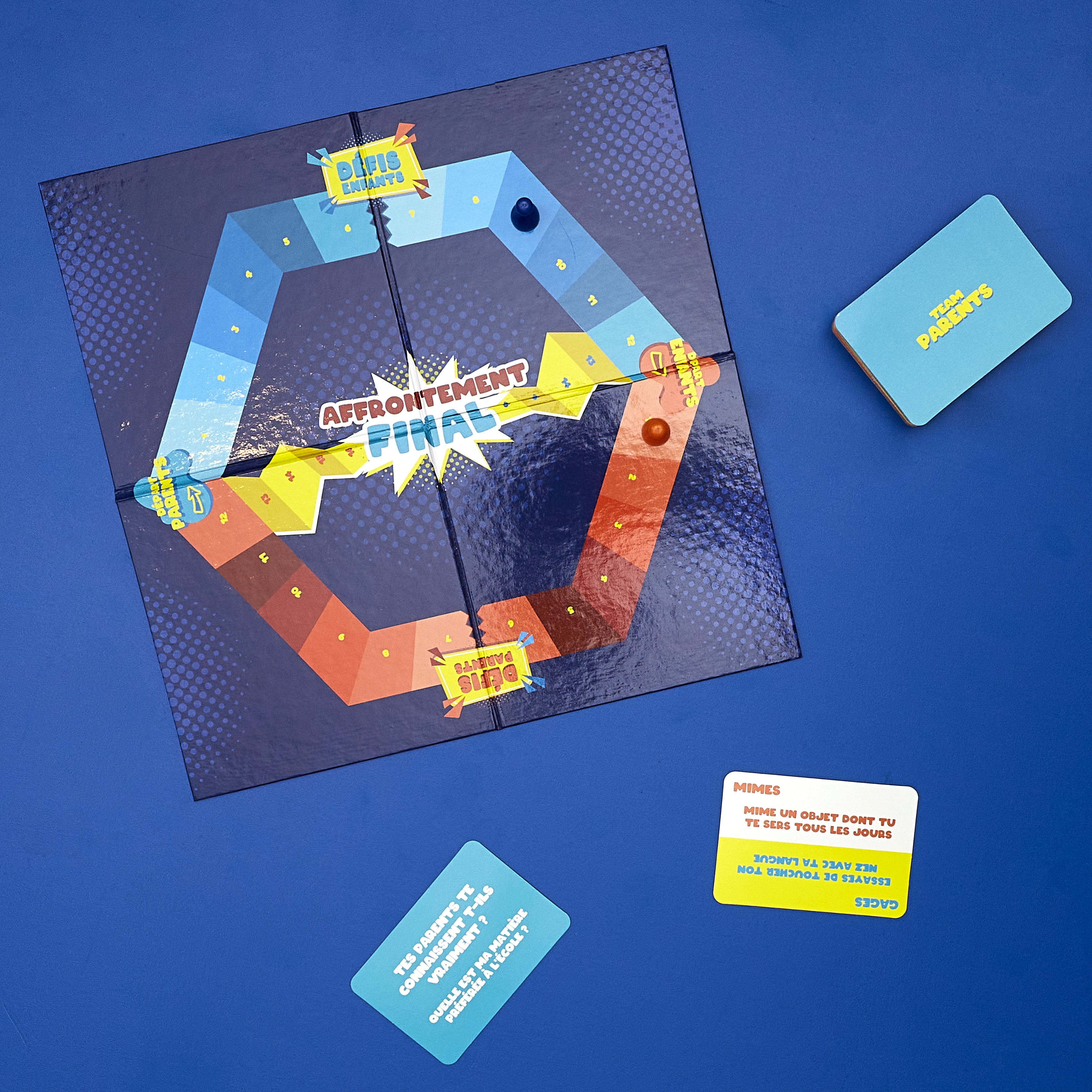 JEU DES DEFIS PARENTS ENFANTS