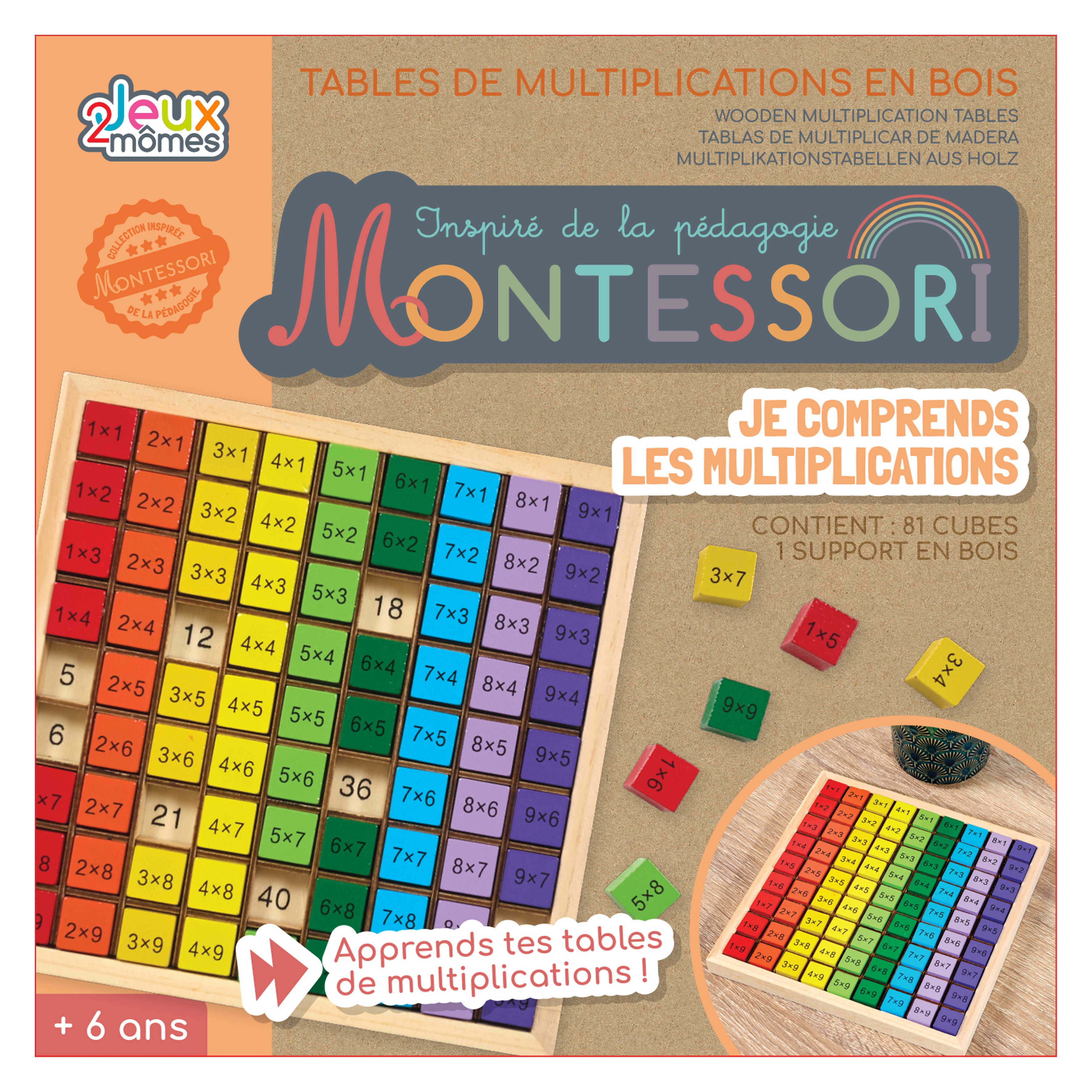 JEU JE COMPRENDS LES MULTIPLICATIONS