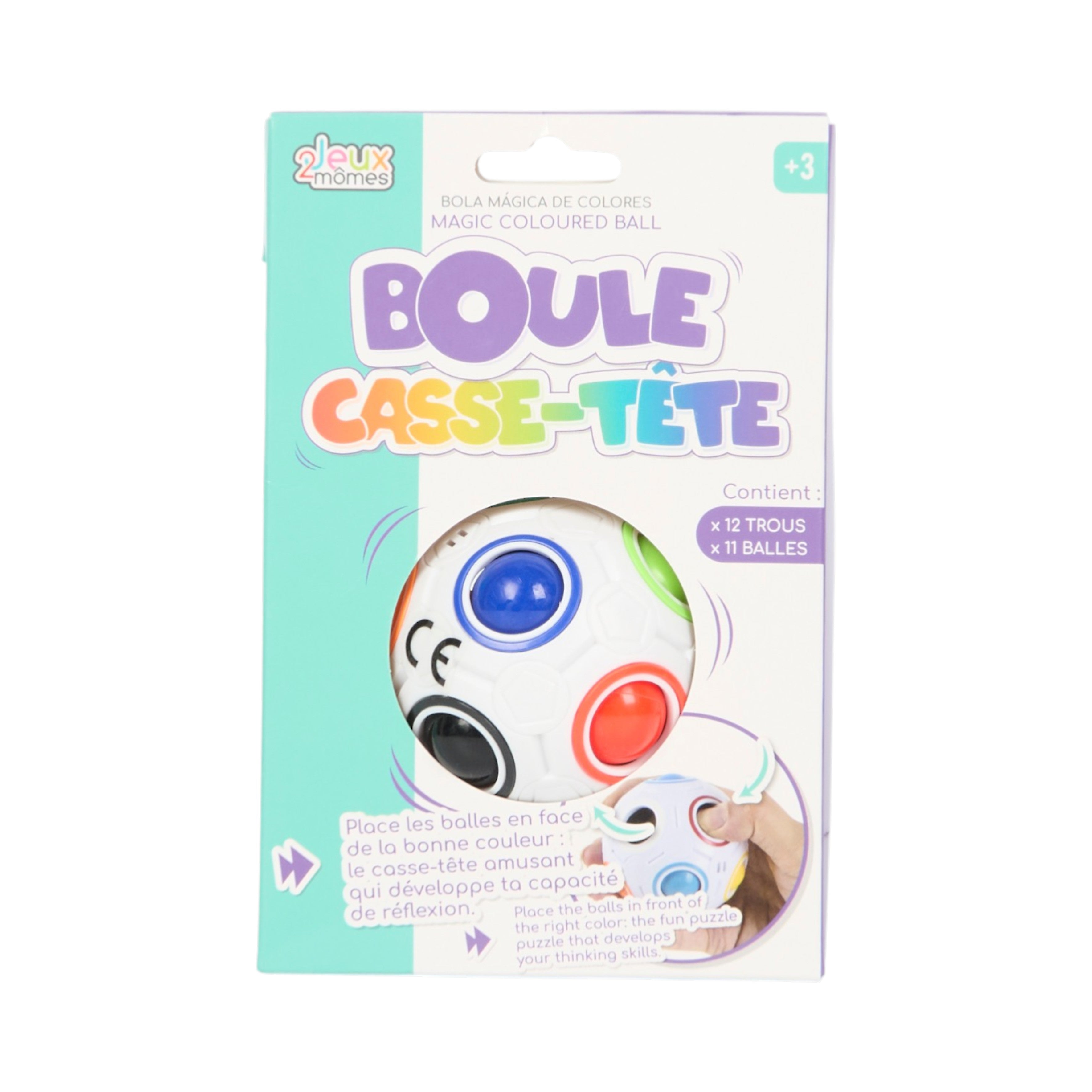 BOULE MAGIQUE COULEURS