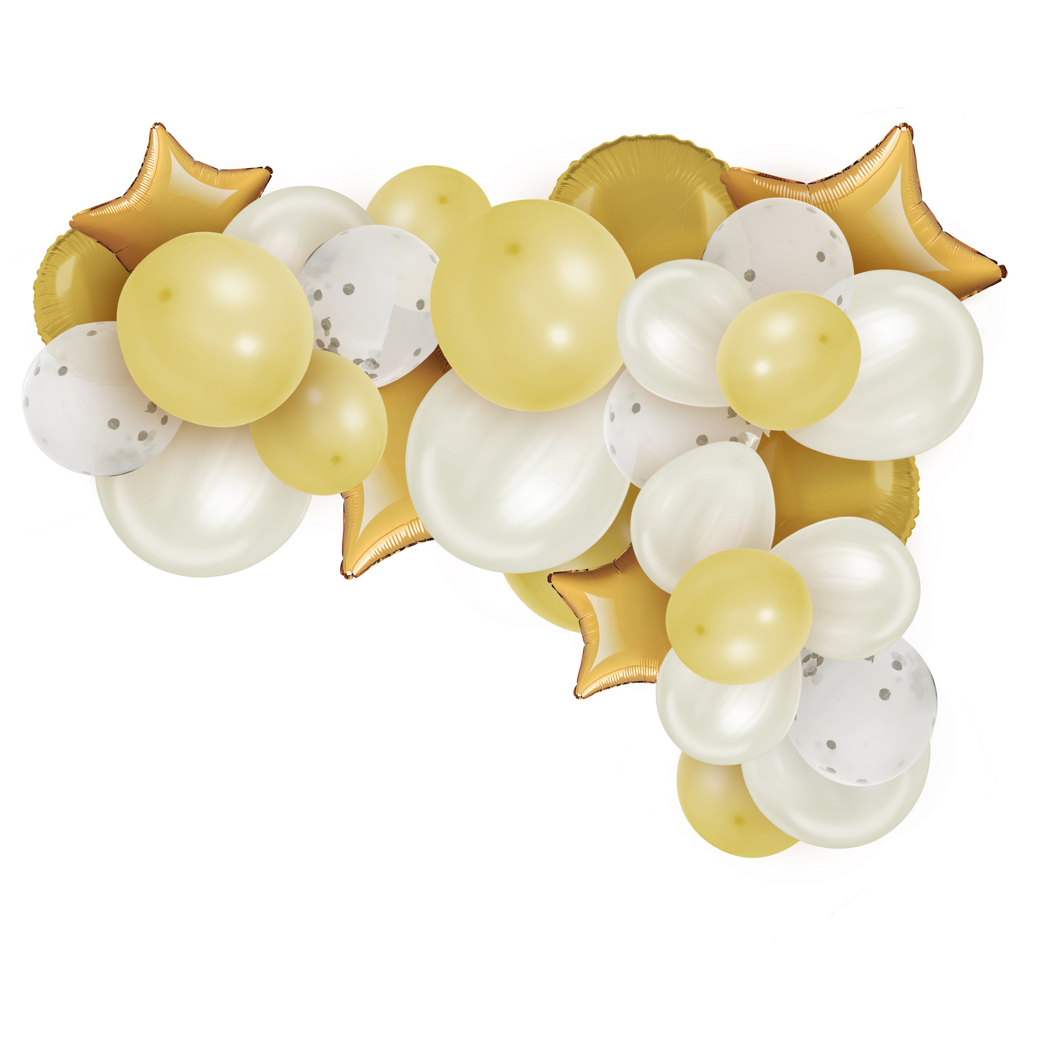 ARCHE DE 30 BALLONS GOLD