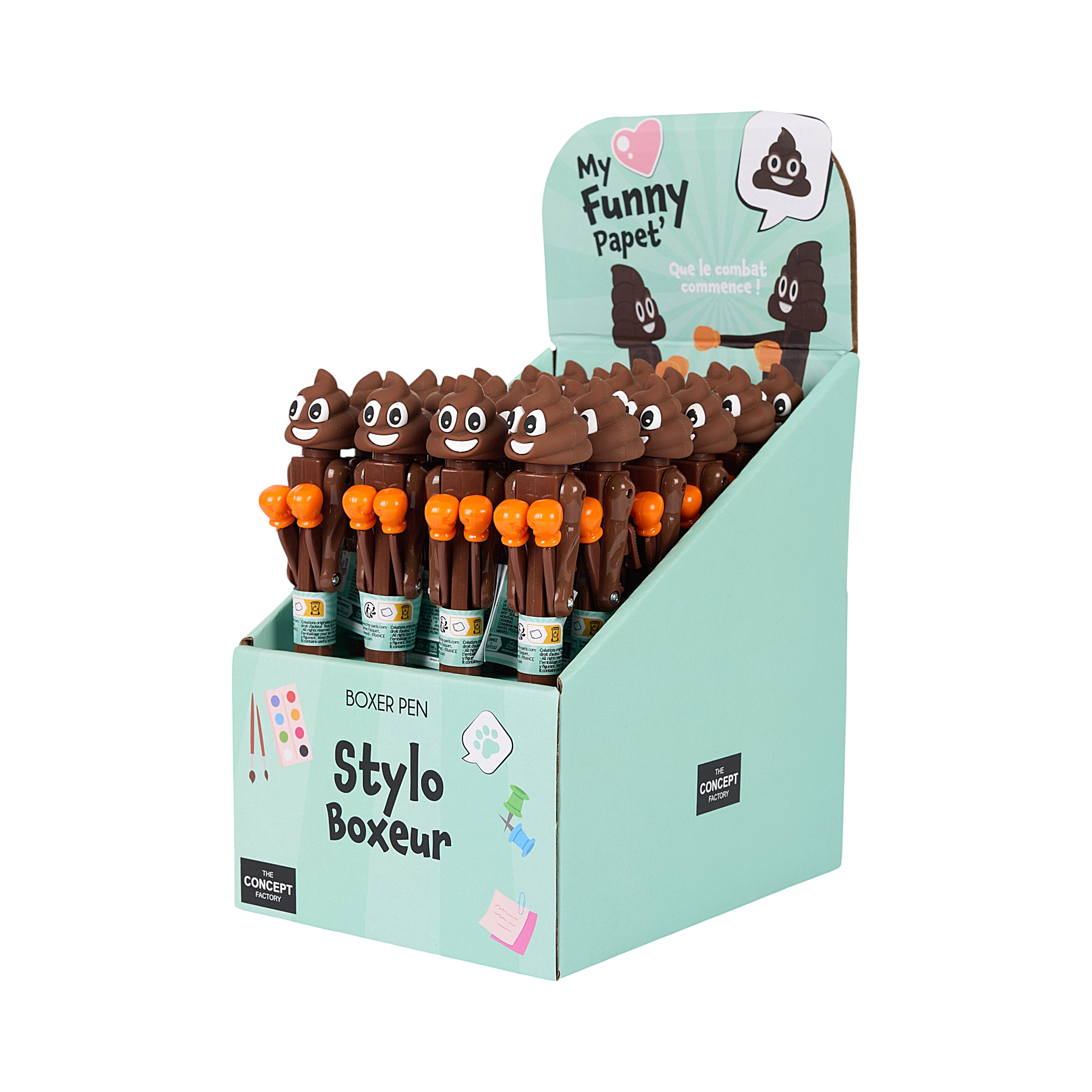 STYLO BOXEUR CROTTE
