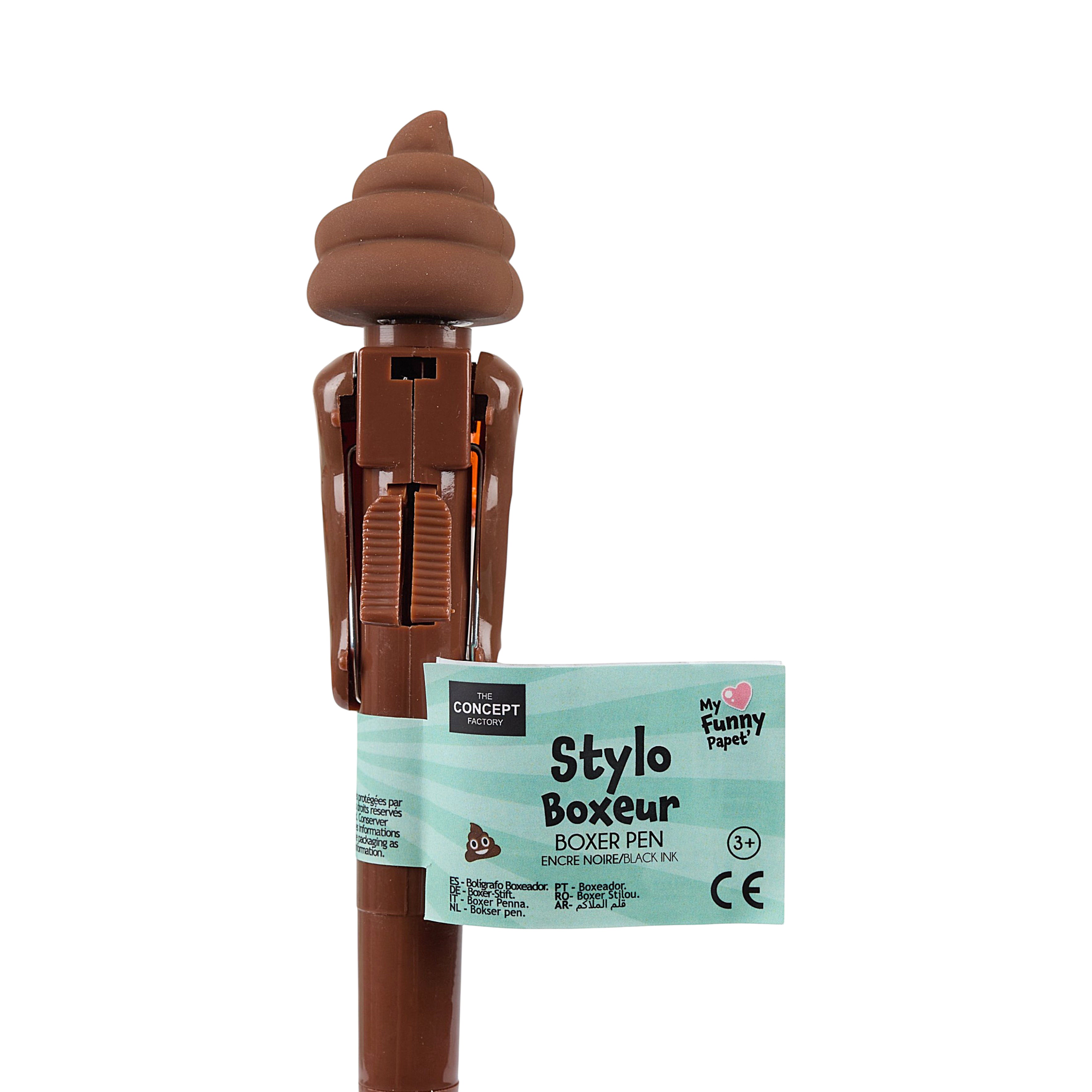 STYLO BOXEUR CROTTE