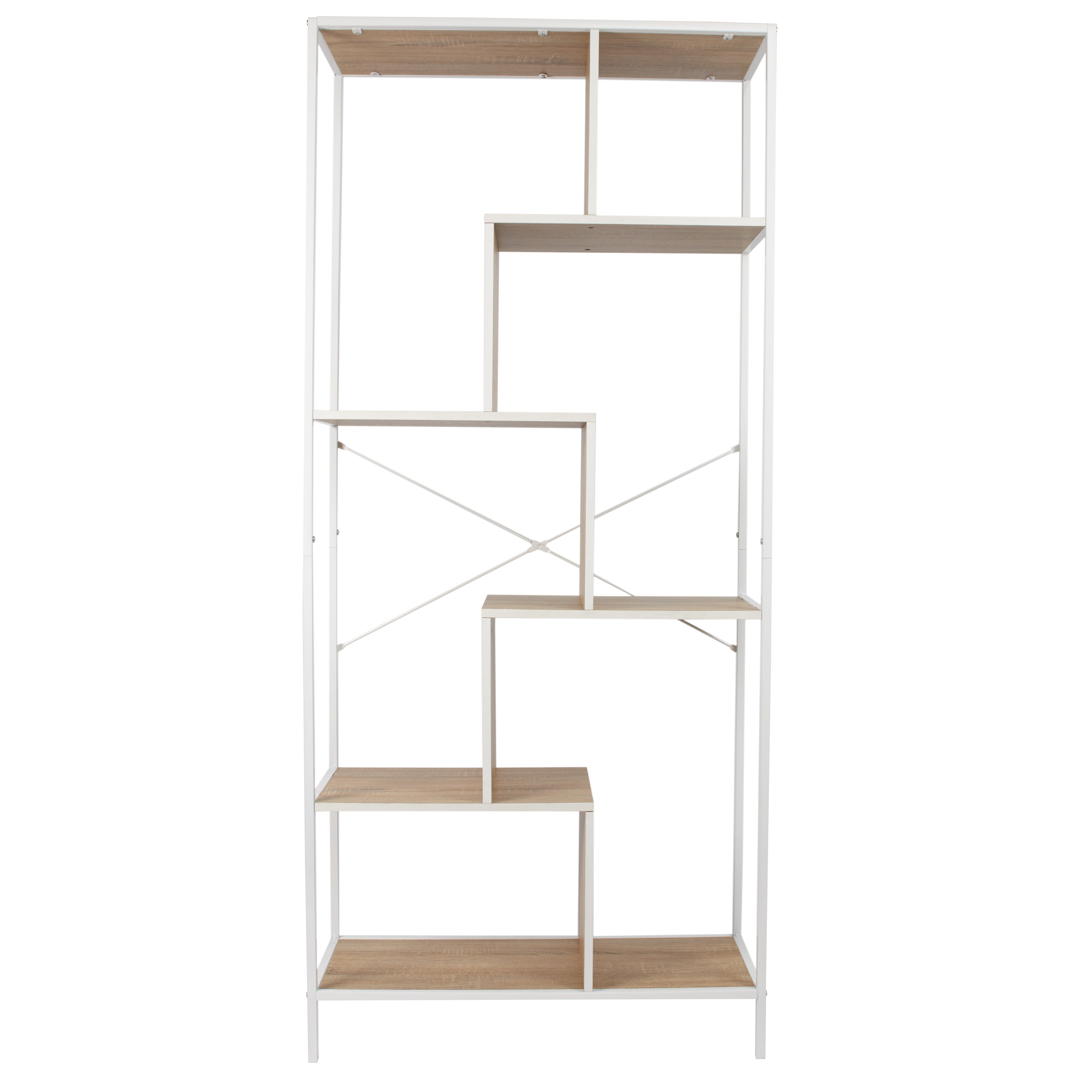 ETAGERE EDISON BLANC 80X30X180CM