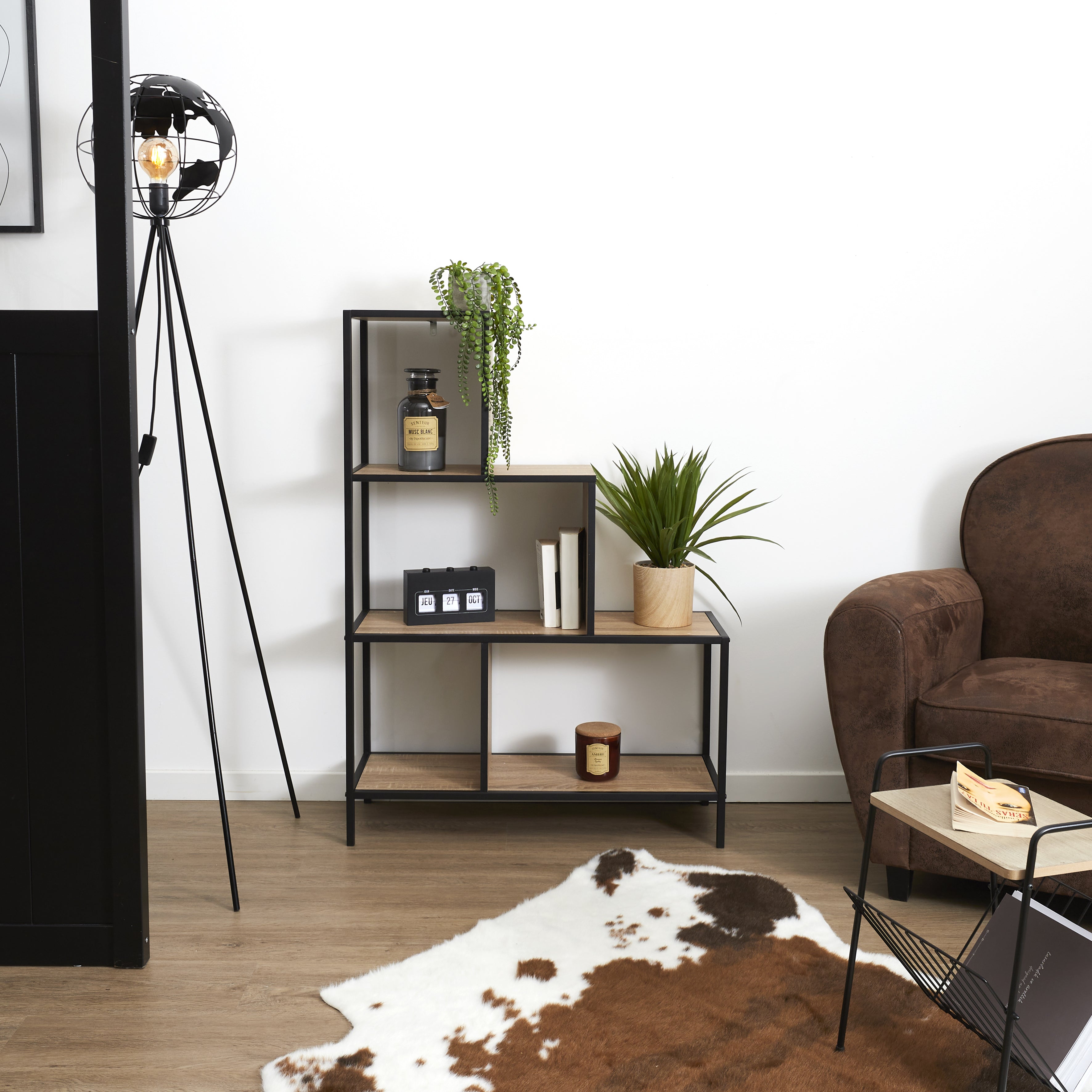 ETAGERE ESCALIER EDISON H112CM