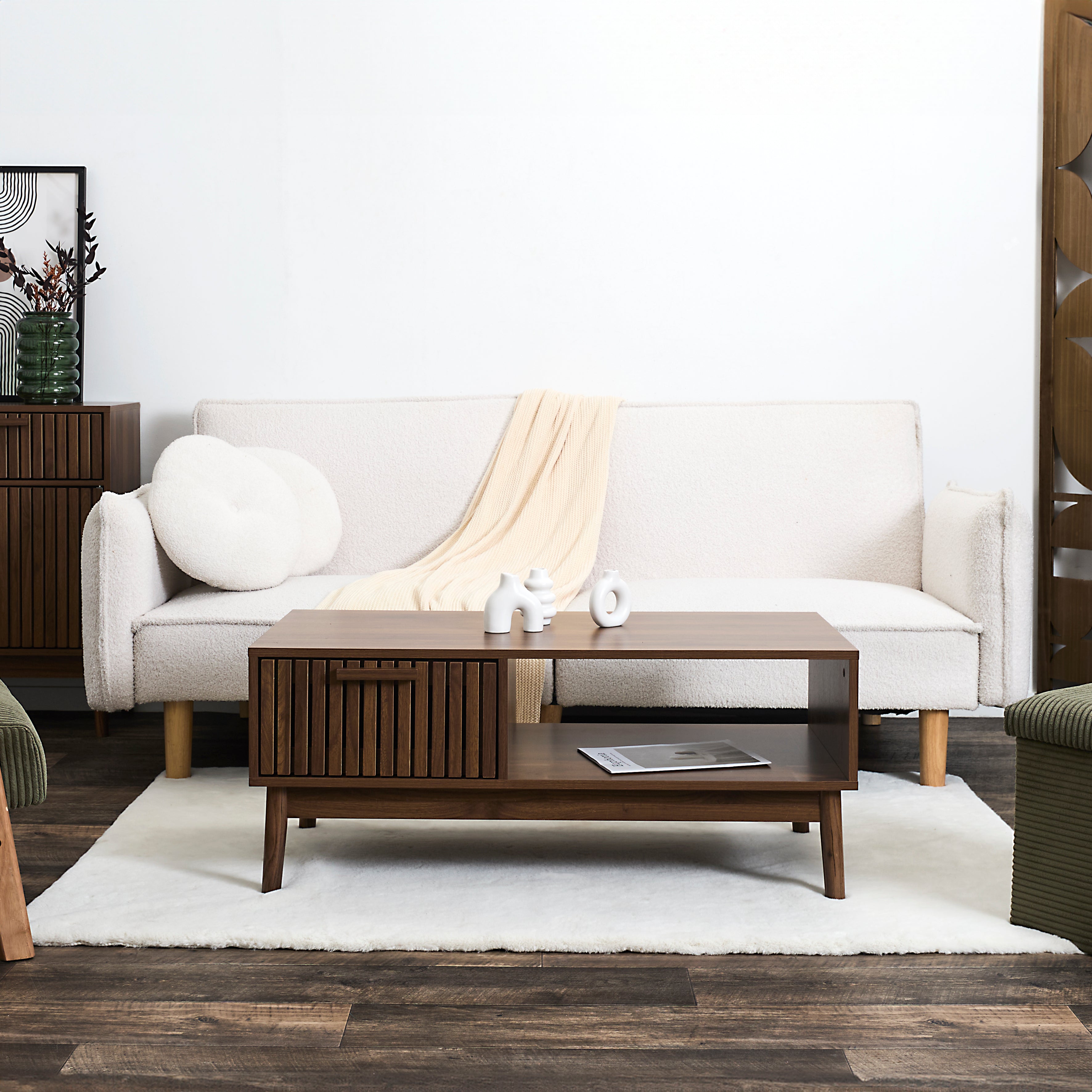 TABLE BASSE KLAUS FONCE