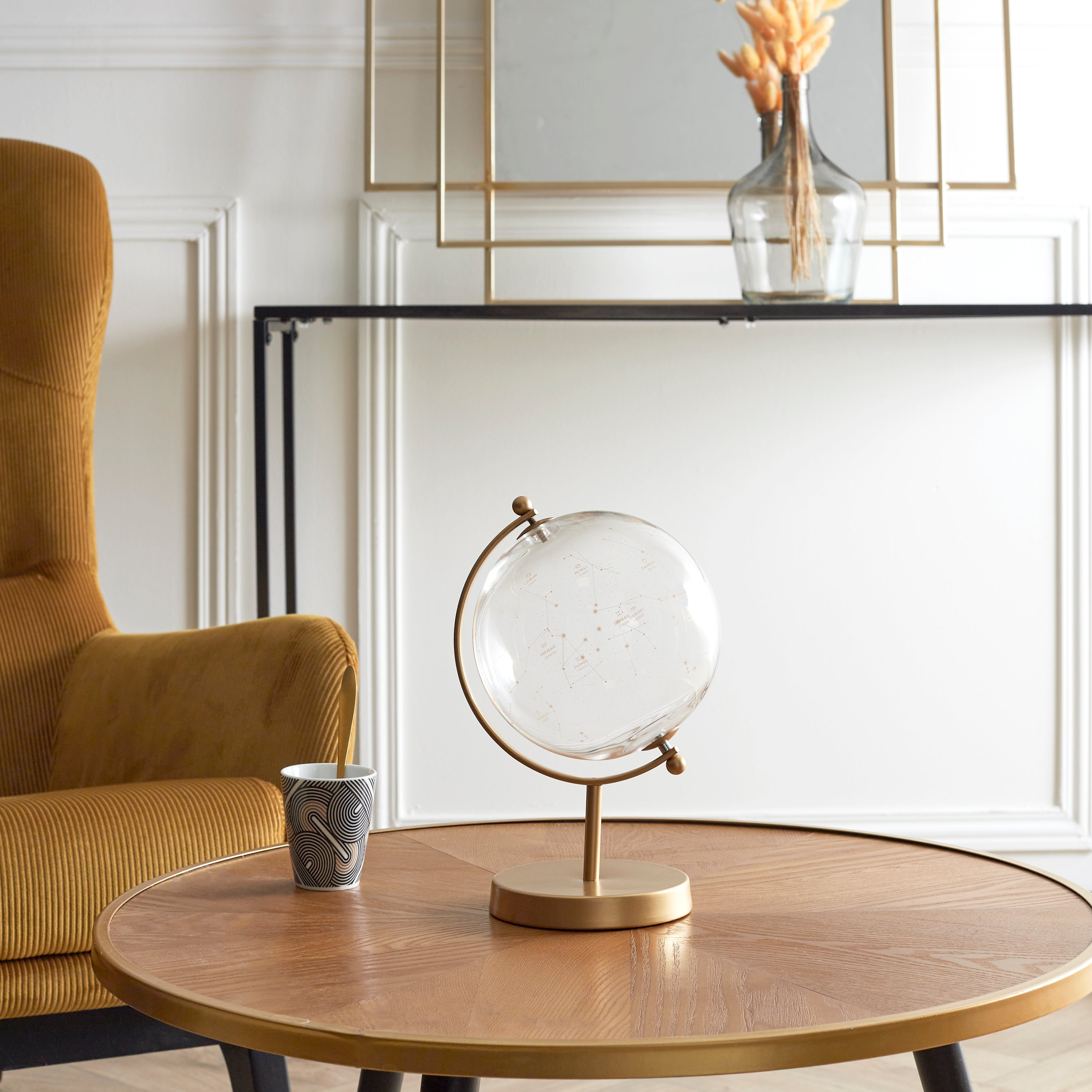 GLOBE DECO VERRE CONSTELLATIONS