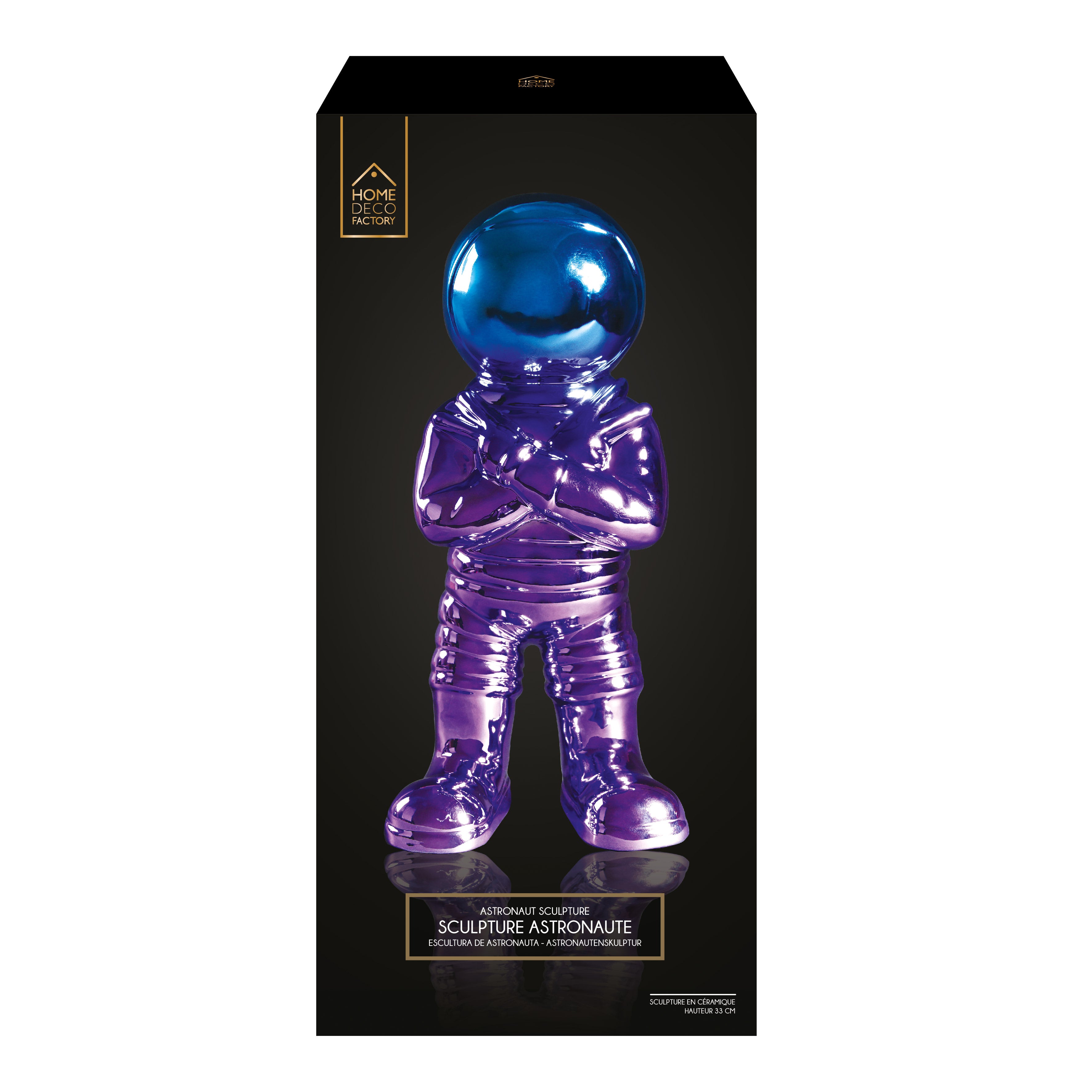 ASTRONAUTE ELECTROPLATE H33CM