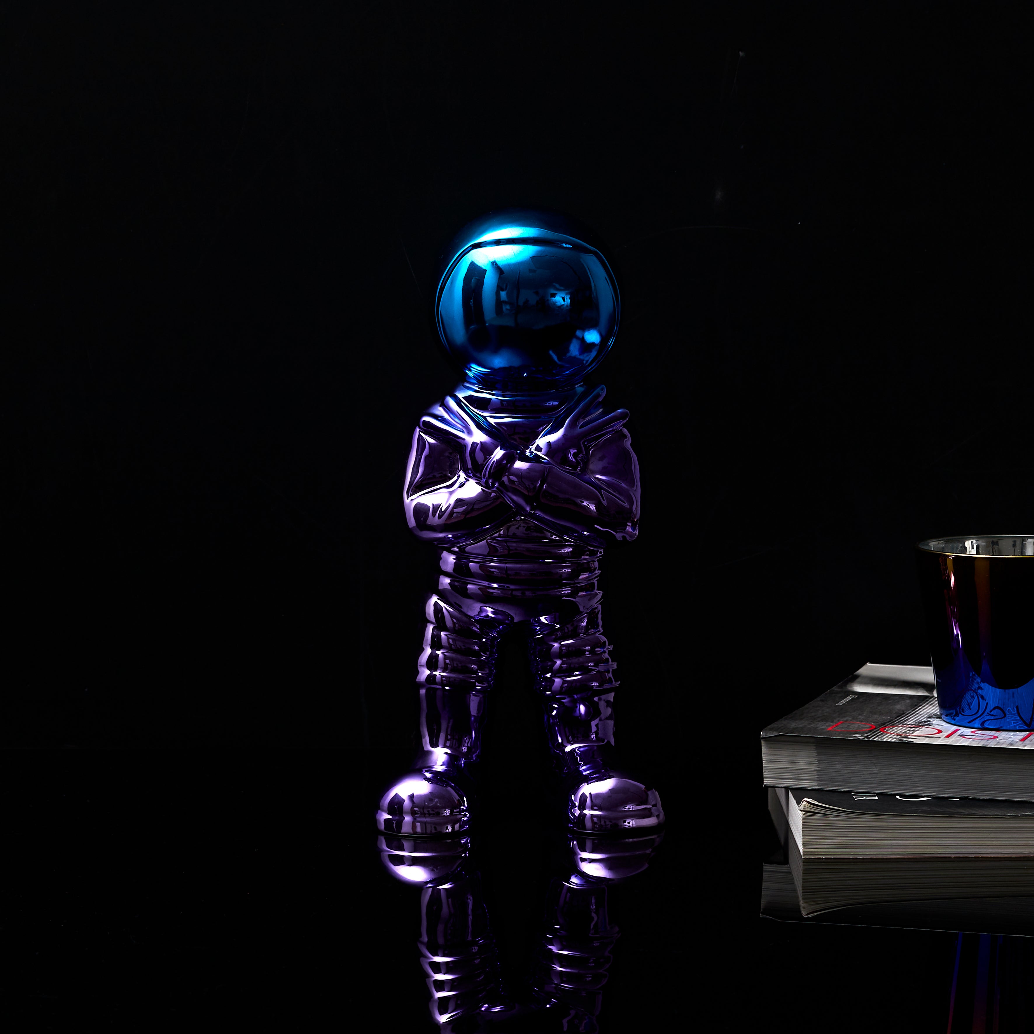ASTRONAUTE ELECTROPLATE H33CM